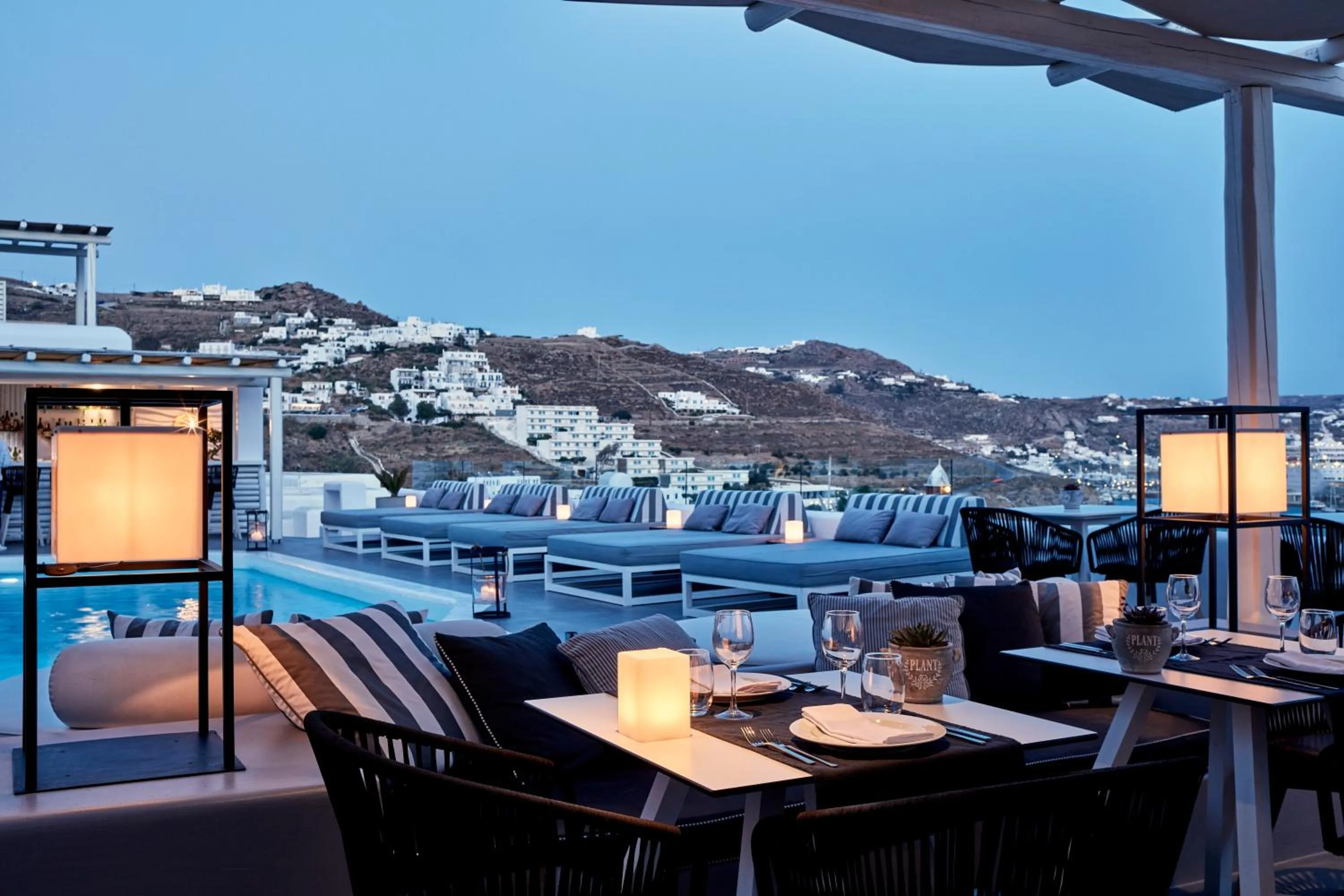 Restaurant/places to eat in Mykonos Princess Hotel