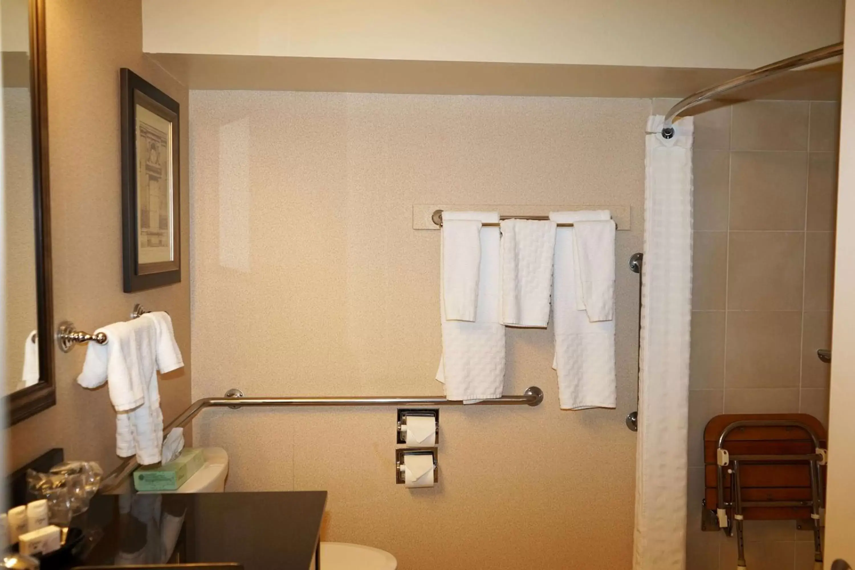 Shower, Bathroom in Wingate by Wyndham Bellingham Heritage Inn