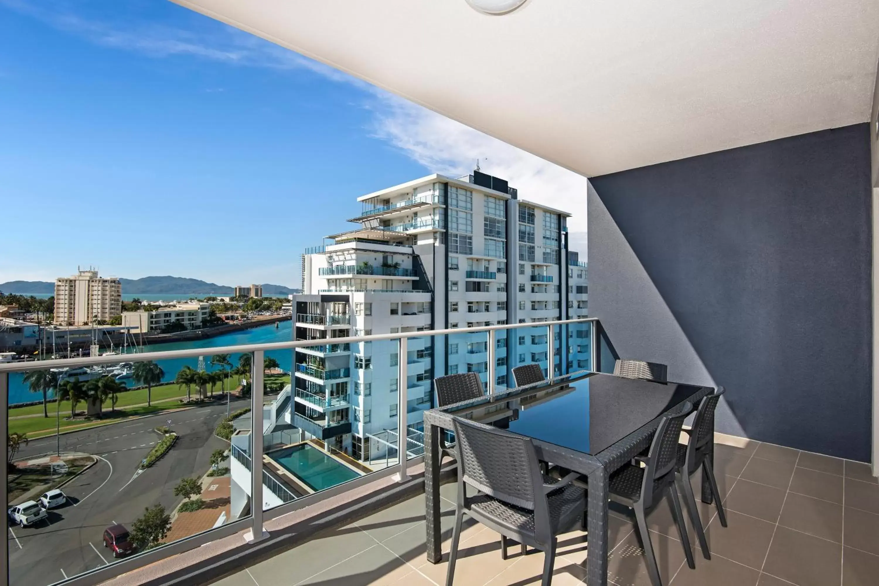 Balcony/Terrace in Allure Hotel & Apartments