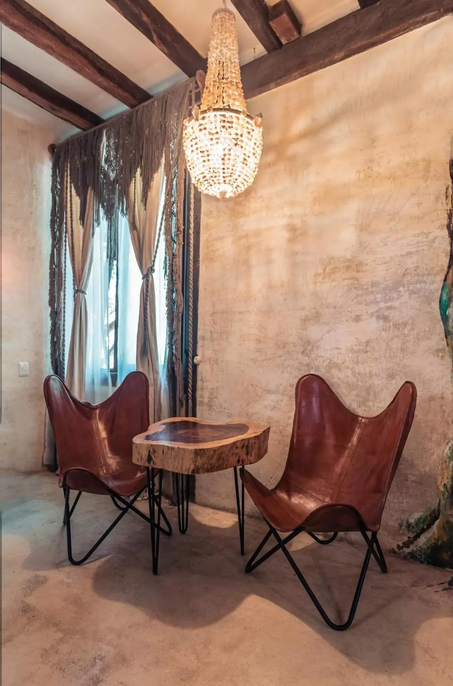 Seating Area in Hidden Treehouse Tulum Eco-Hotel