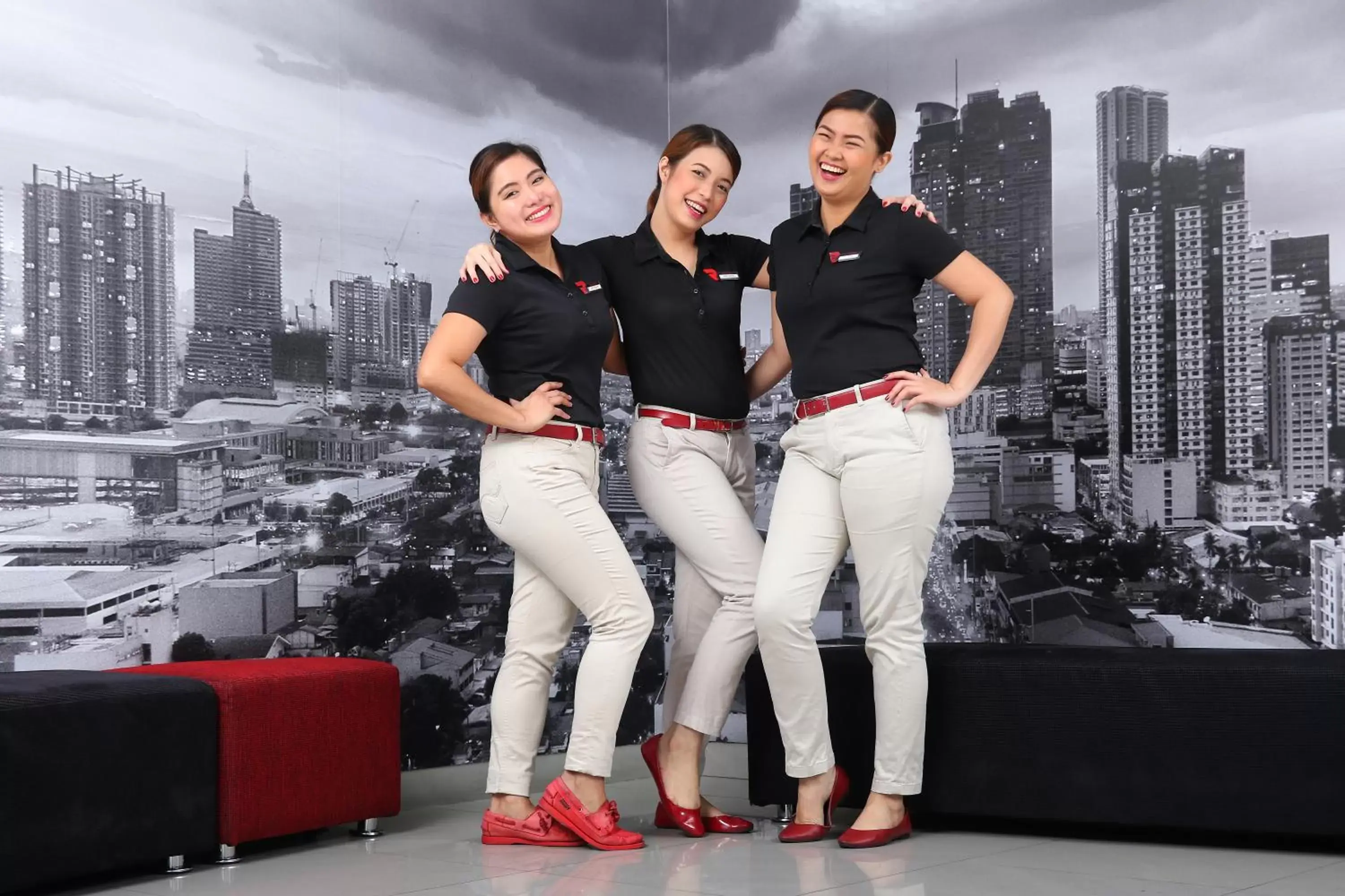 Staff in Red Planet Ortigas