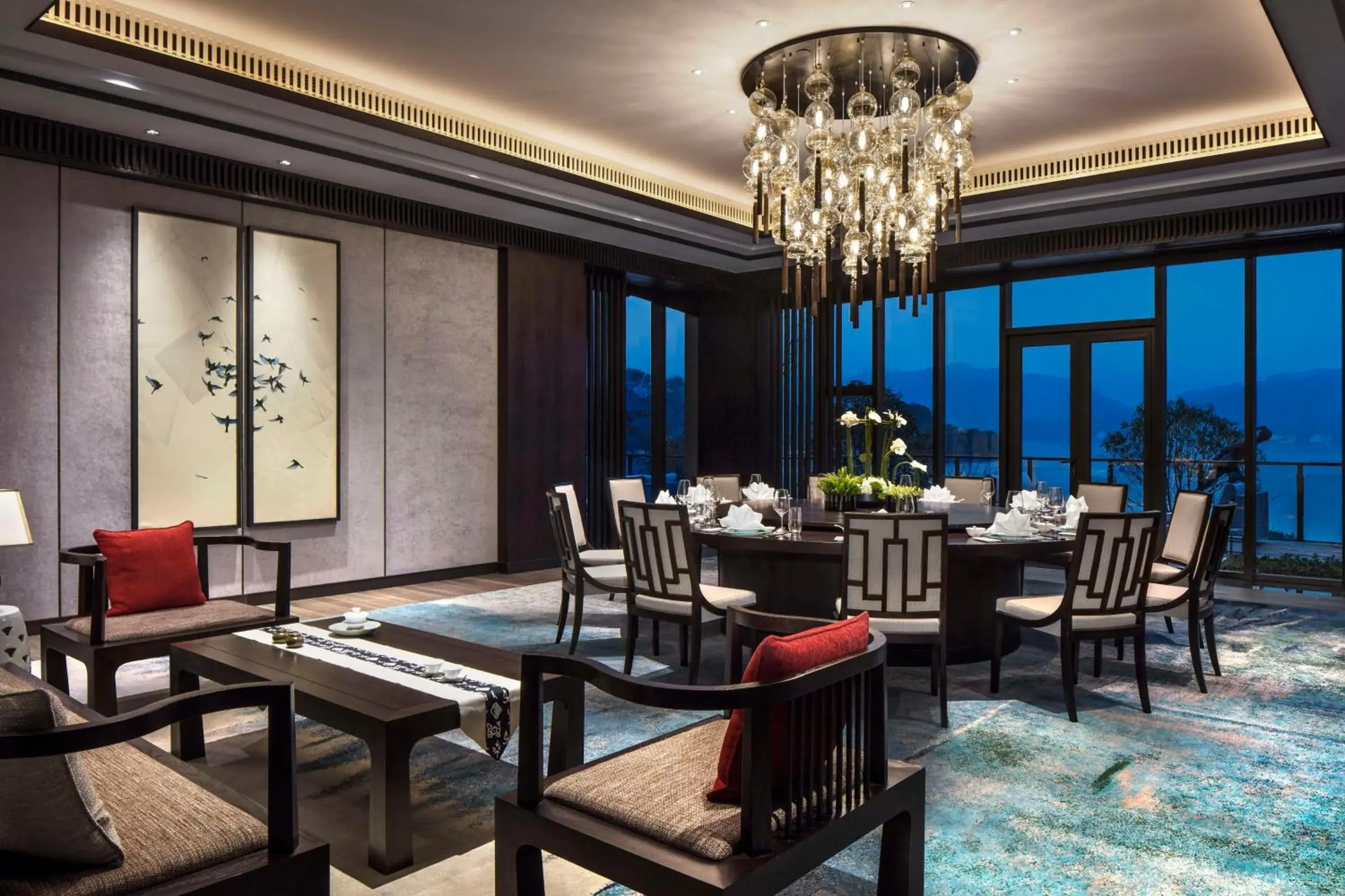 Restaurant/places to eat in Hilton Ningbo Dongqian Lake