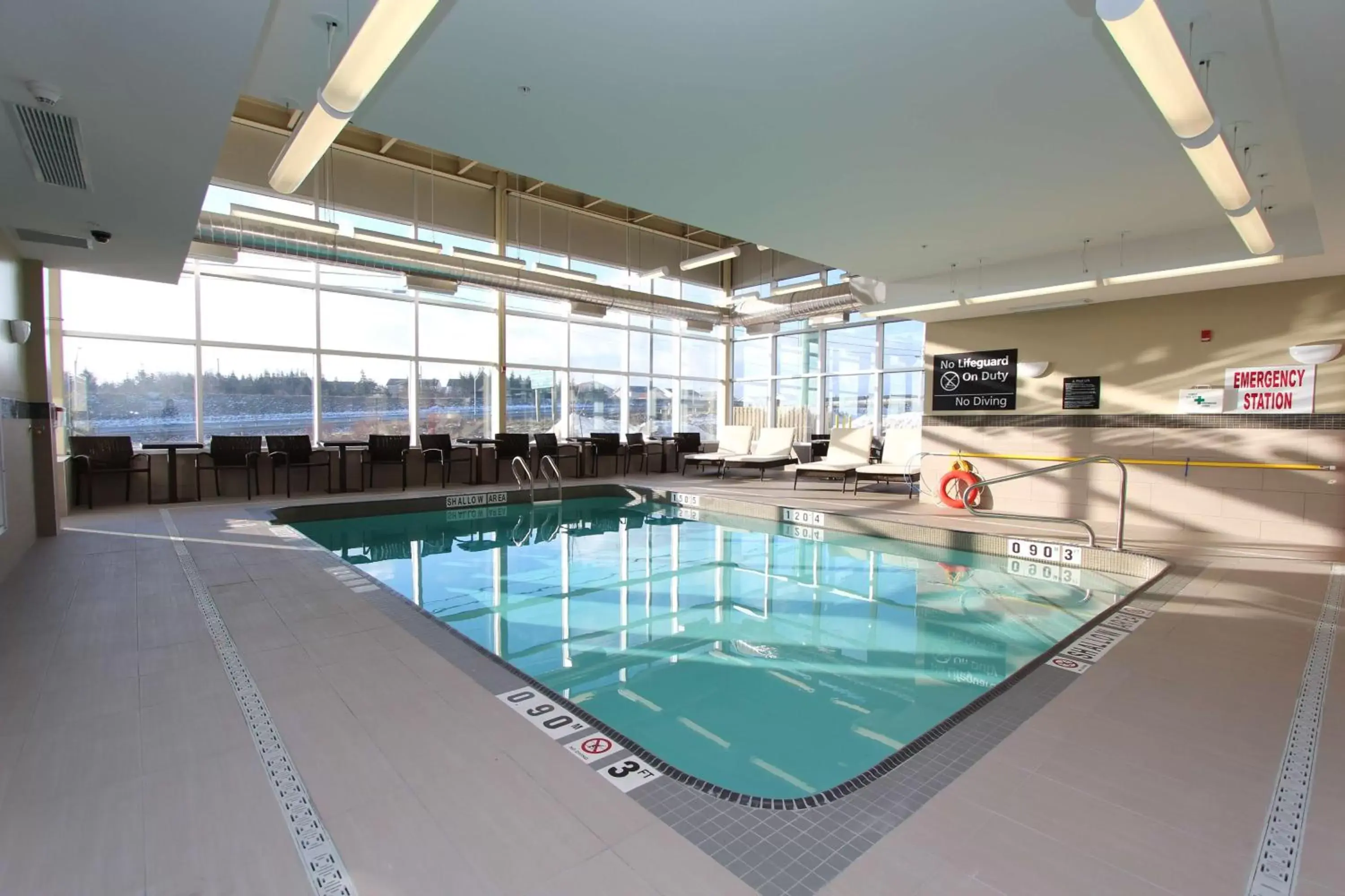 Pool view, Swimming Pool in Hampton Inn & Suites by Hilton St. John's Airport