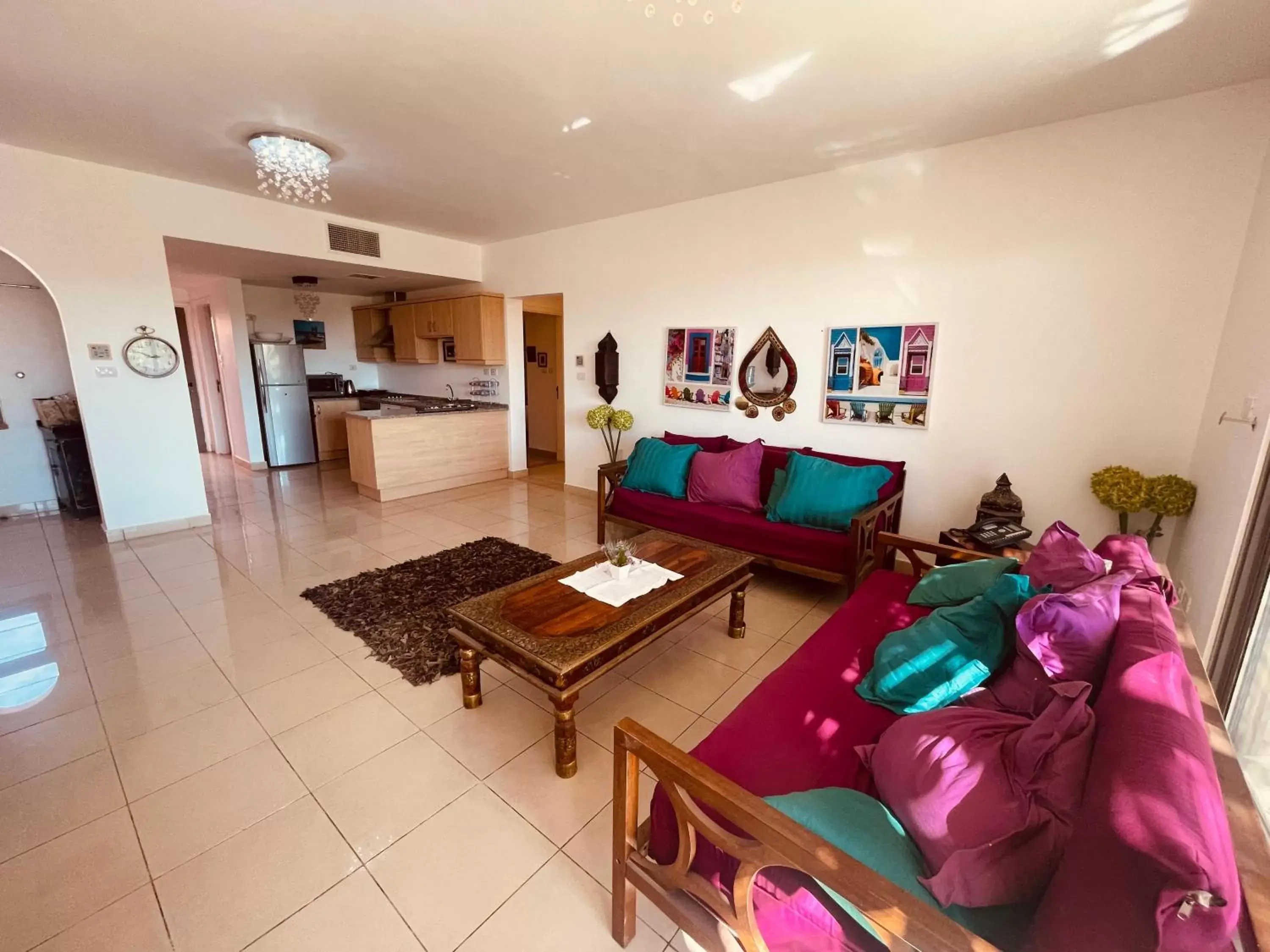 Living room, Seating Area in Tala Bay Residence