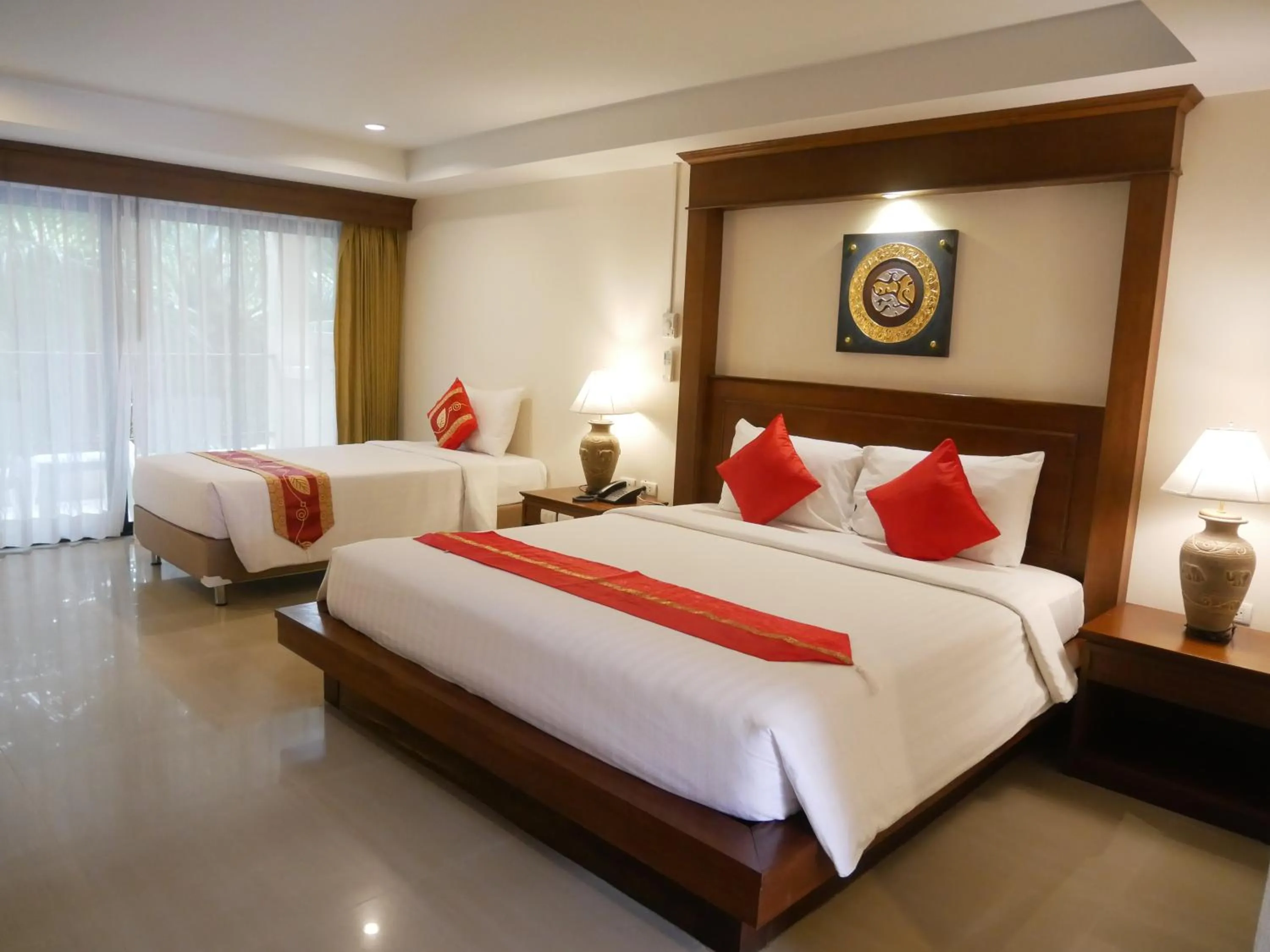 Bed in Baan Yuree Resort & Spa - SHA Plus