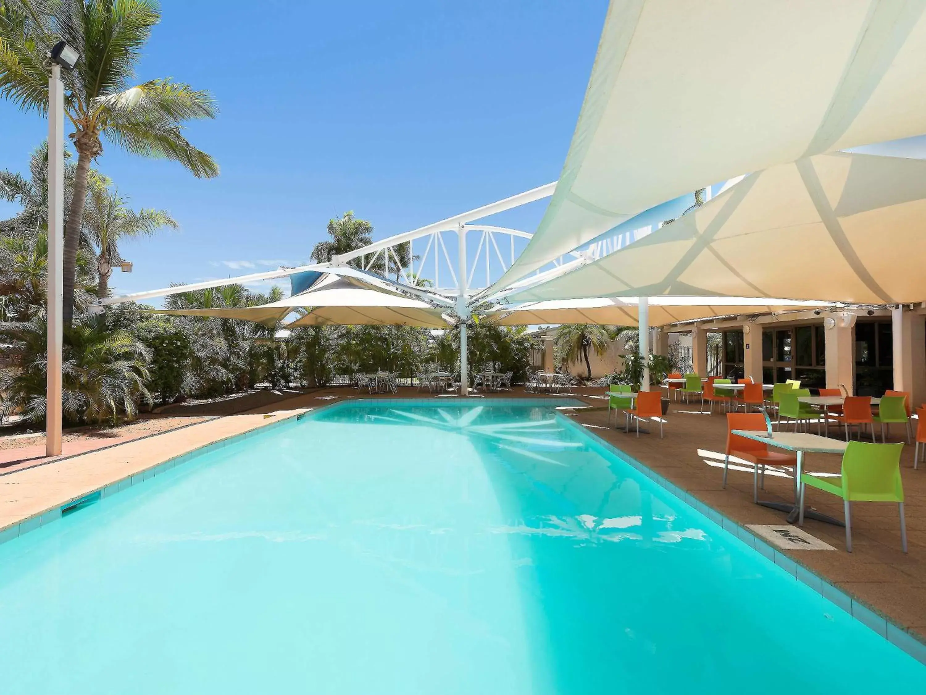 Balcony/Terrace, Swimming Pool in Ibis Styles Karratha