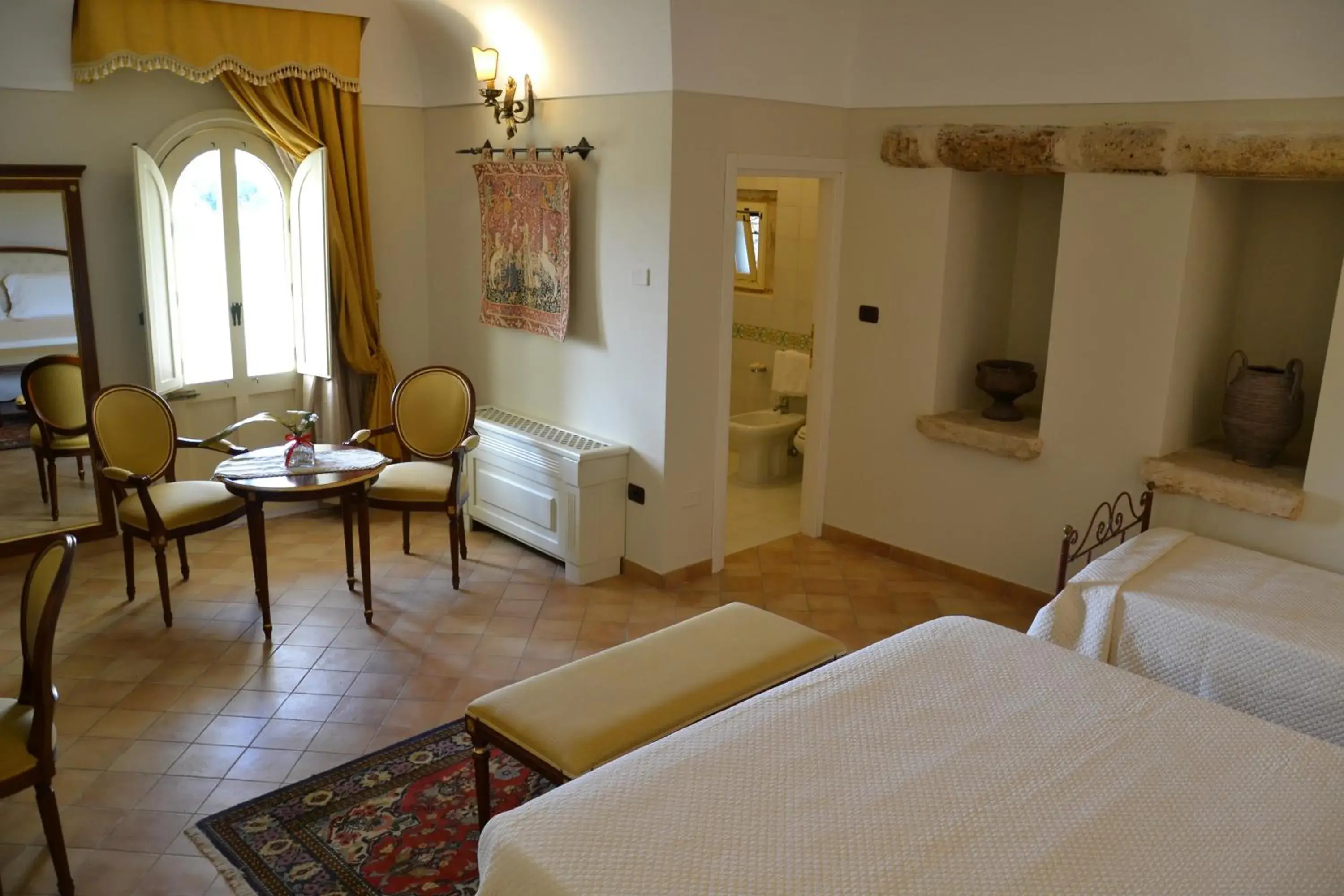 Bedroom, Seating Area in Sangiorgio Resort & Spa