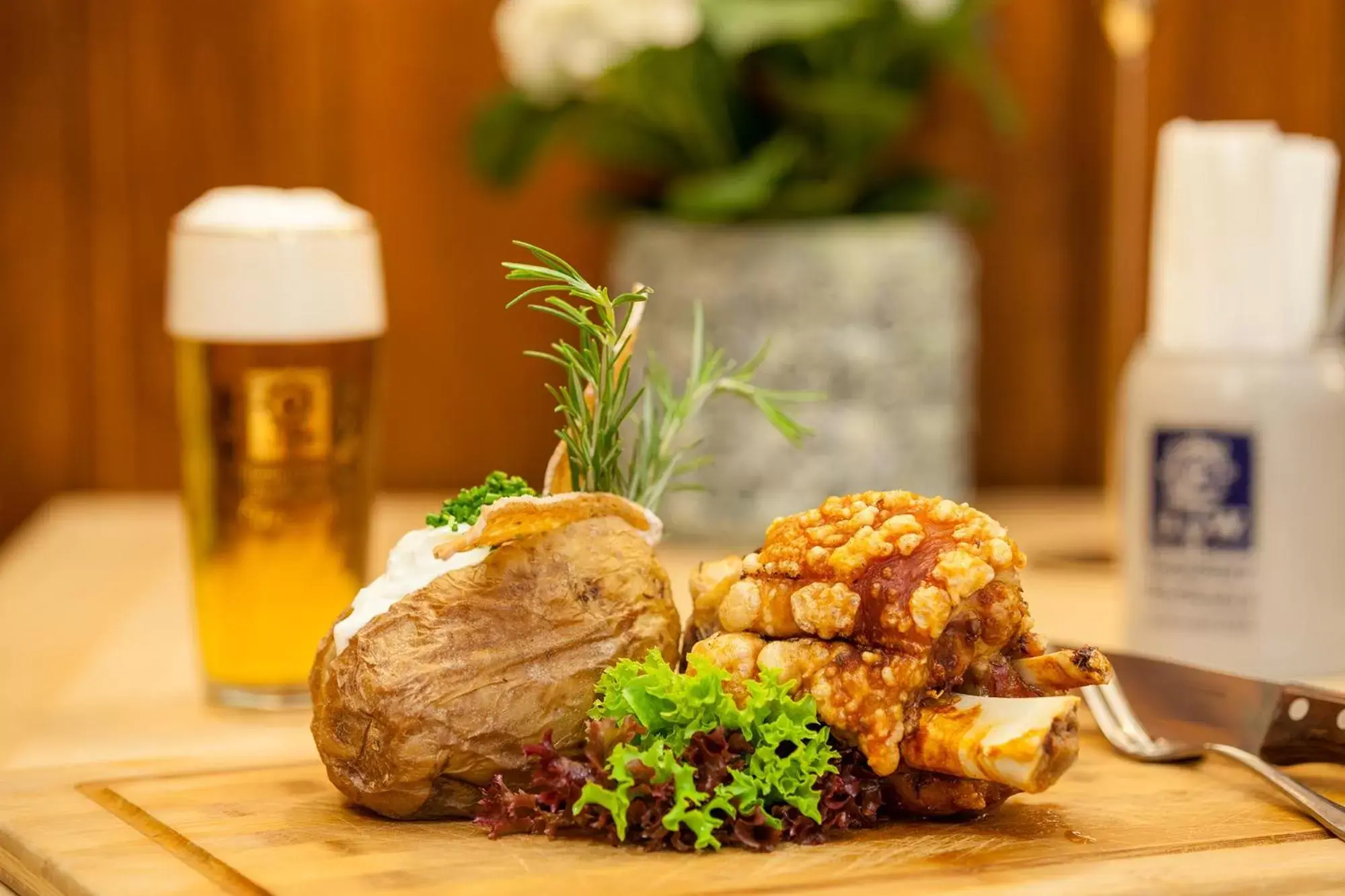 Food and drinks, Food in Augustiner in Meran