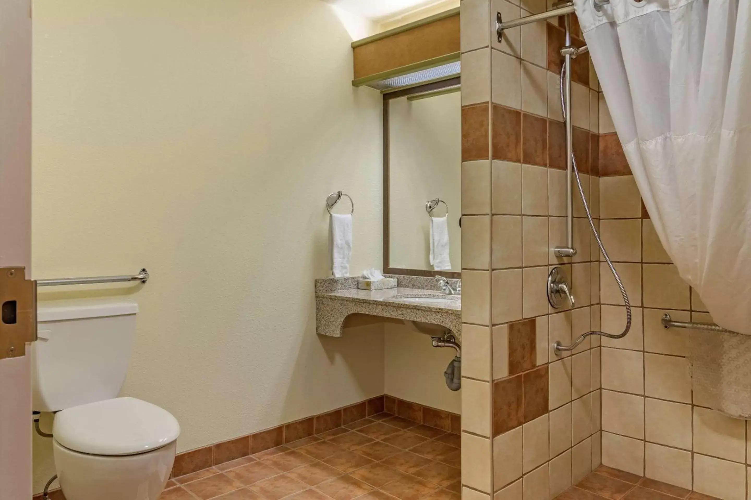 Bedroom in Quality Inn & Suites Bedroom in Quality Inn & Suites