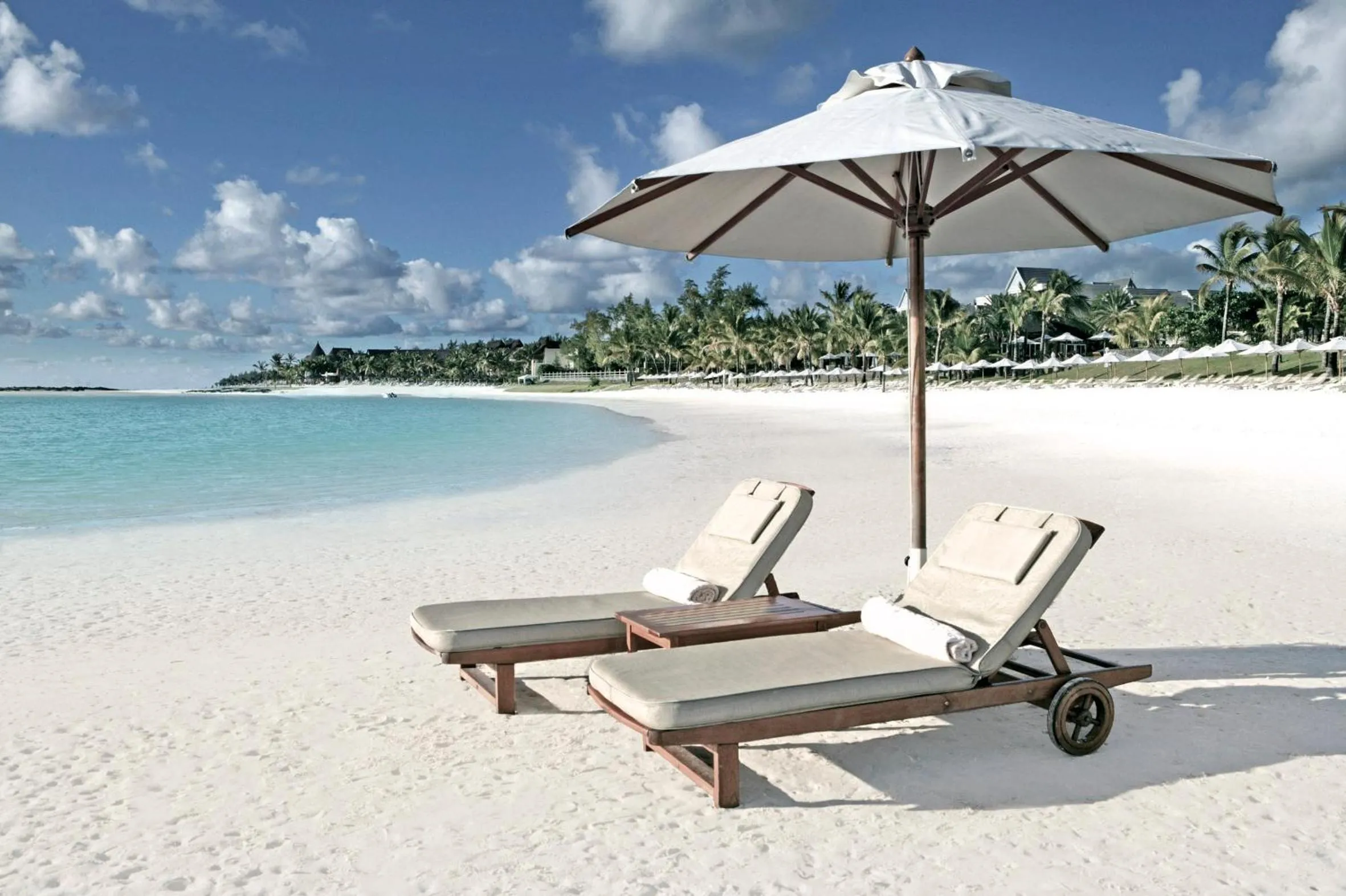 Beach in The Residence Mauritius