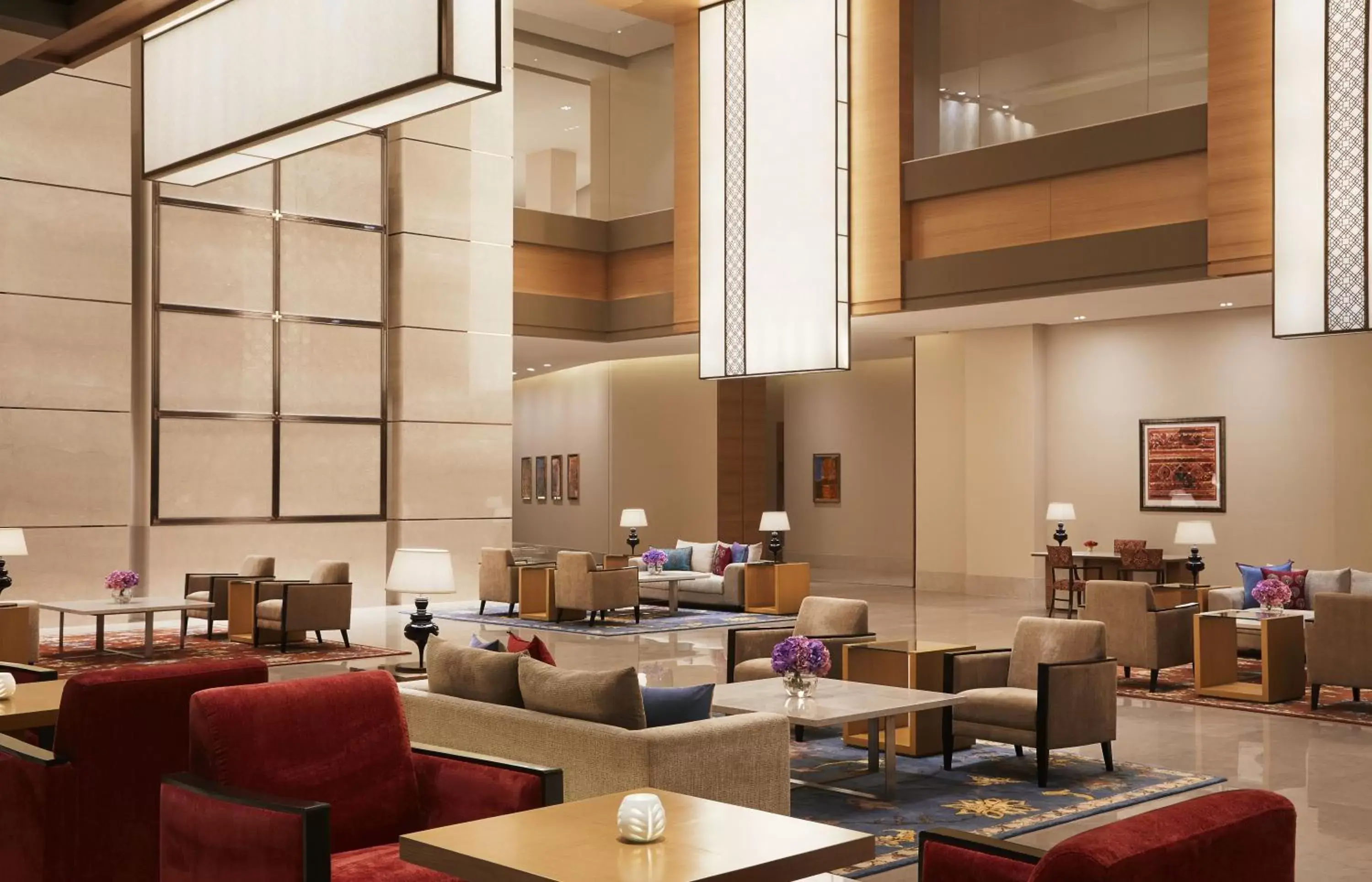 Lobby or reception in Taj Bangalore Lobby or reception in Taj Bangalore