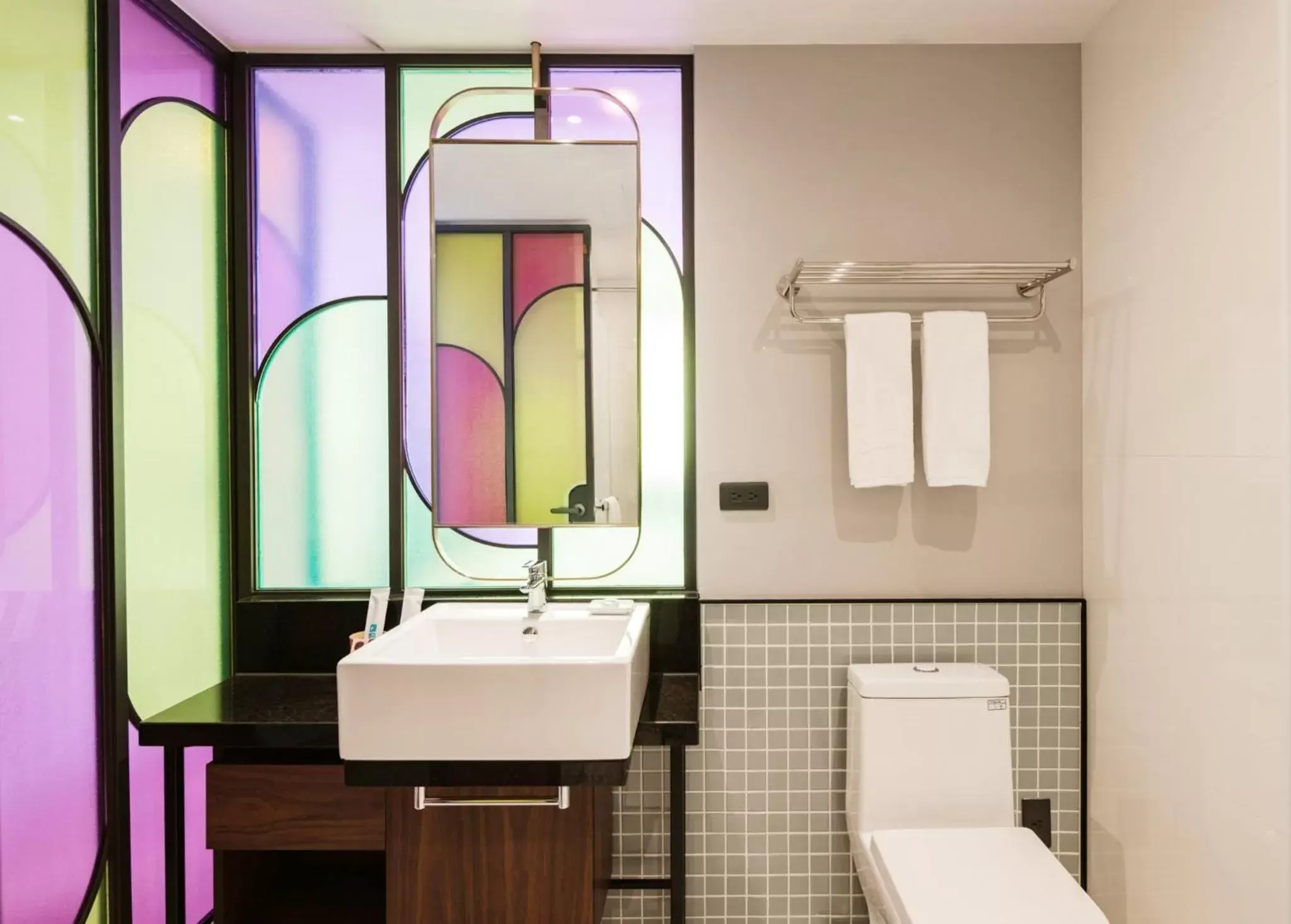 Bathroom in OLAH Poshtel - Taichung Station Bathroom in OLAH Poshtel - Taichung Station