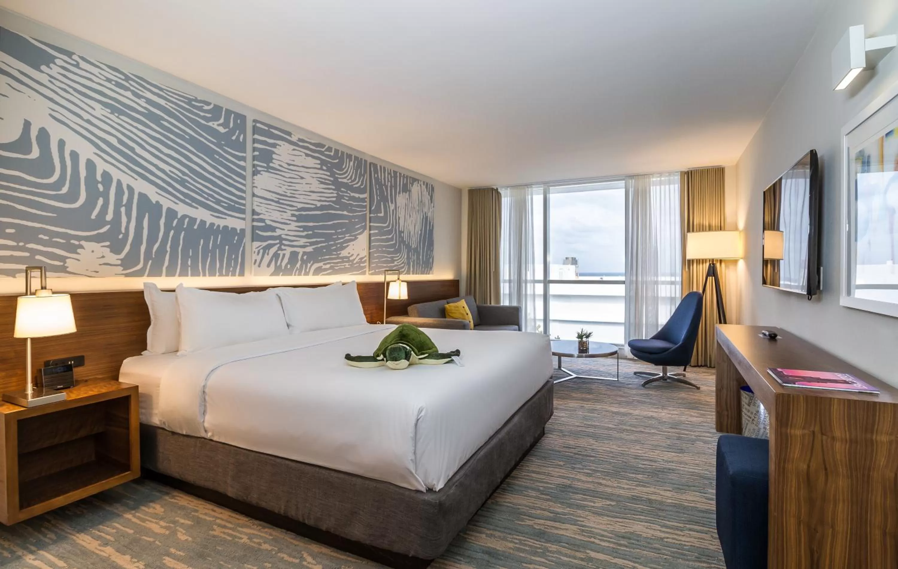 Bed in B Ocean Resort Fort Lauderdale Beach