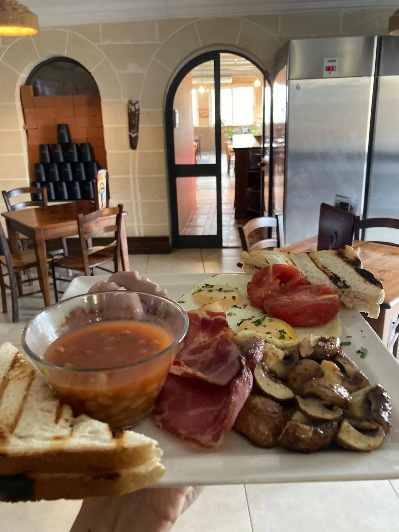 Breakfast in Sensi Hotel