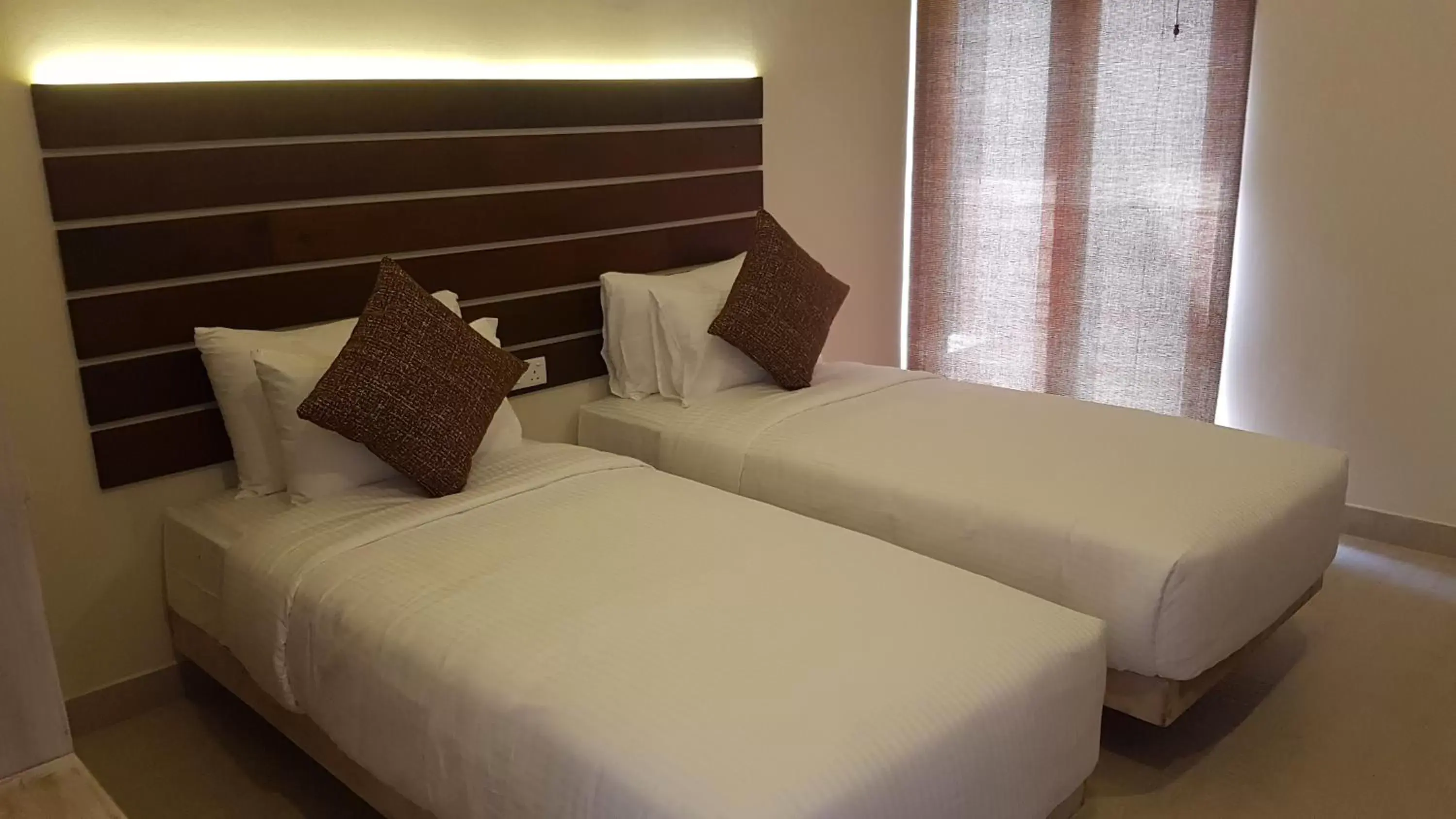 Bed in Hotel Cloud 9 Negombo Bed in Hotel Cloud 9 Negombo