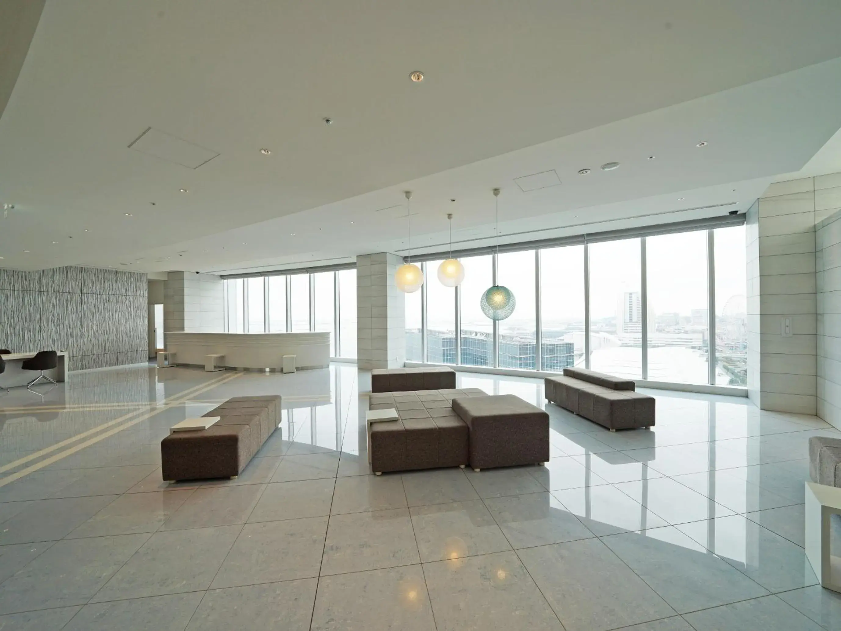 Lobby or reception in the square hotel Yokohama Minatomirai Lobby or reception in the square hotel Yokohama Minatomirai