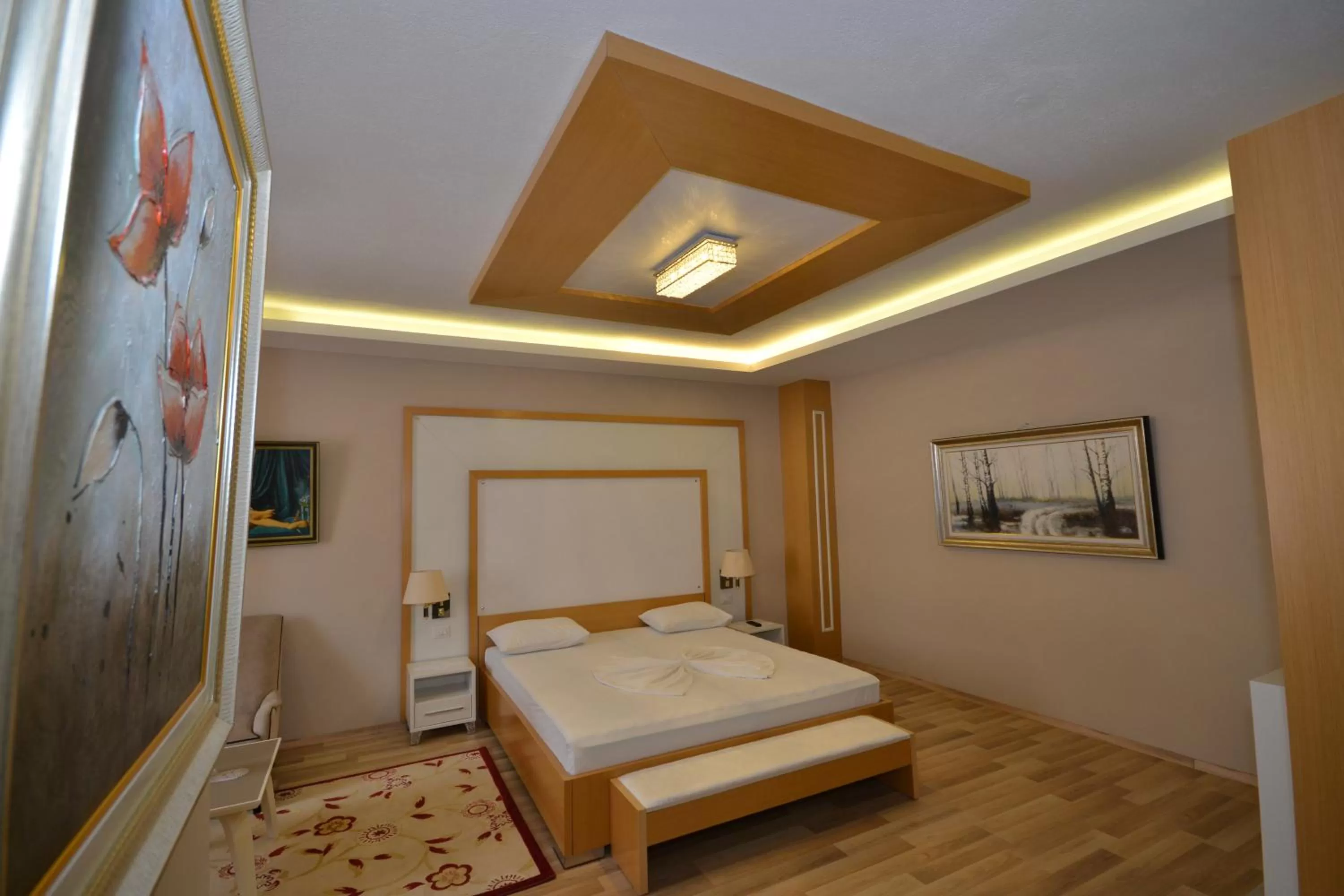 Bed in Hotel Veri