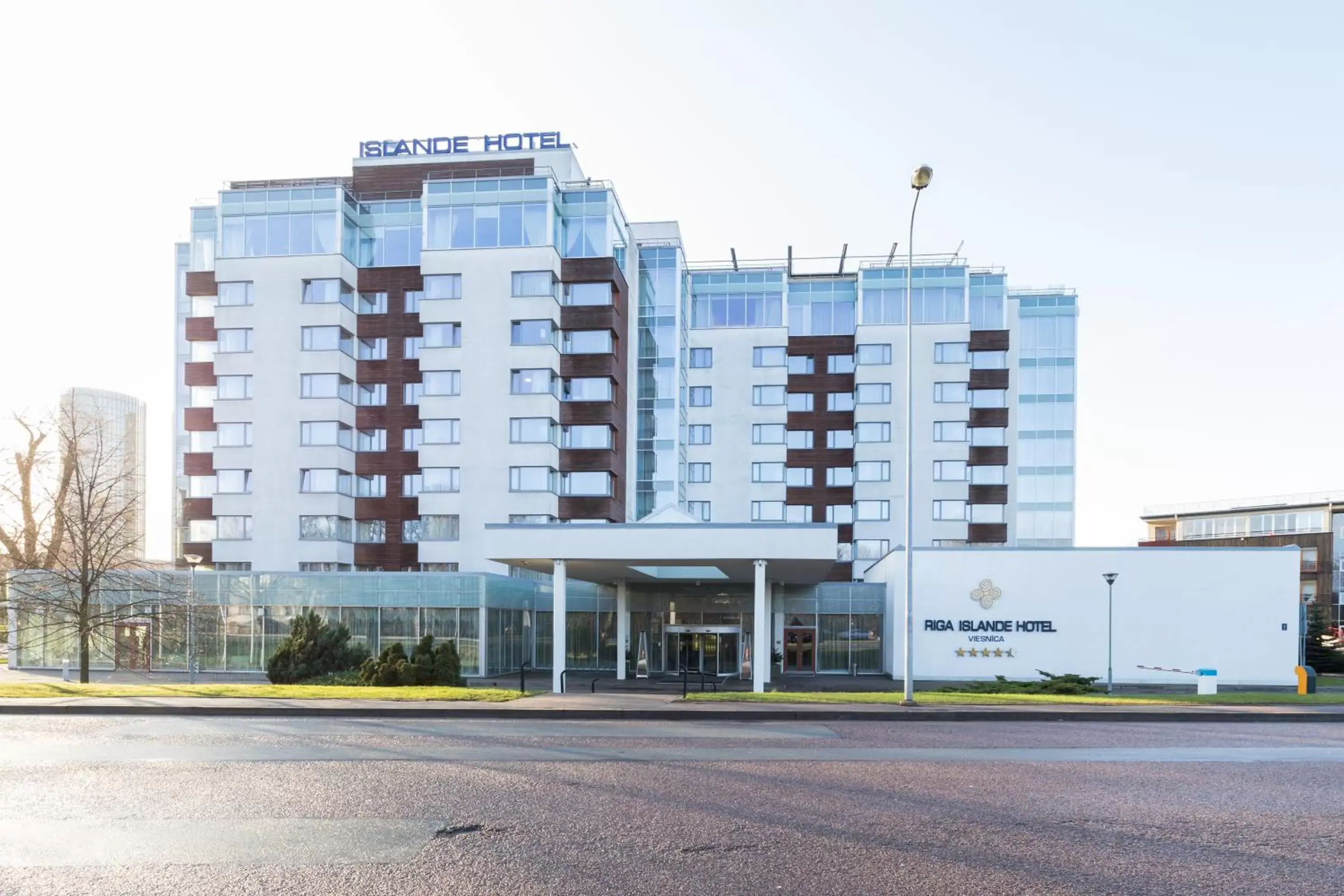 Property Building in Riga Islande Hotel with FREE Parking