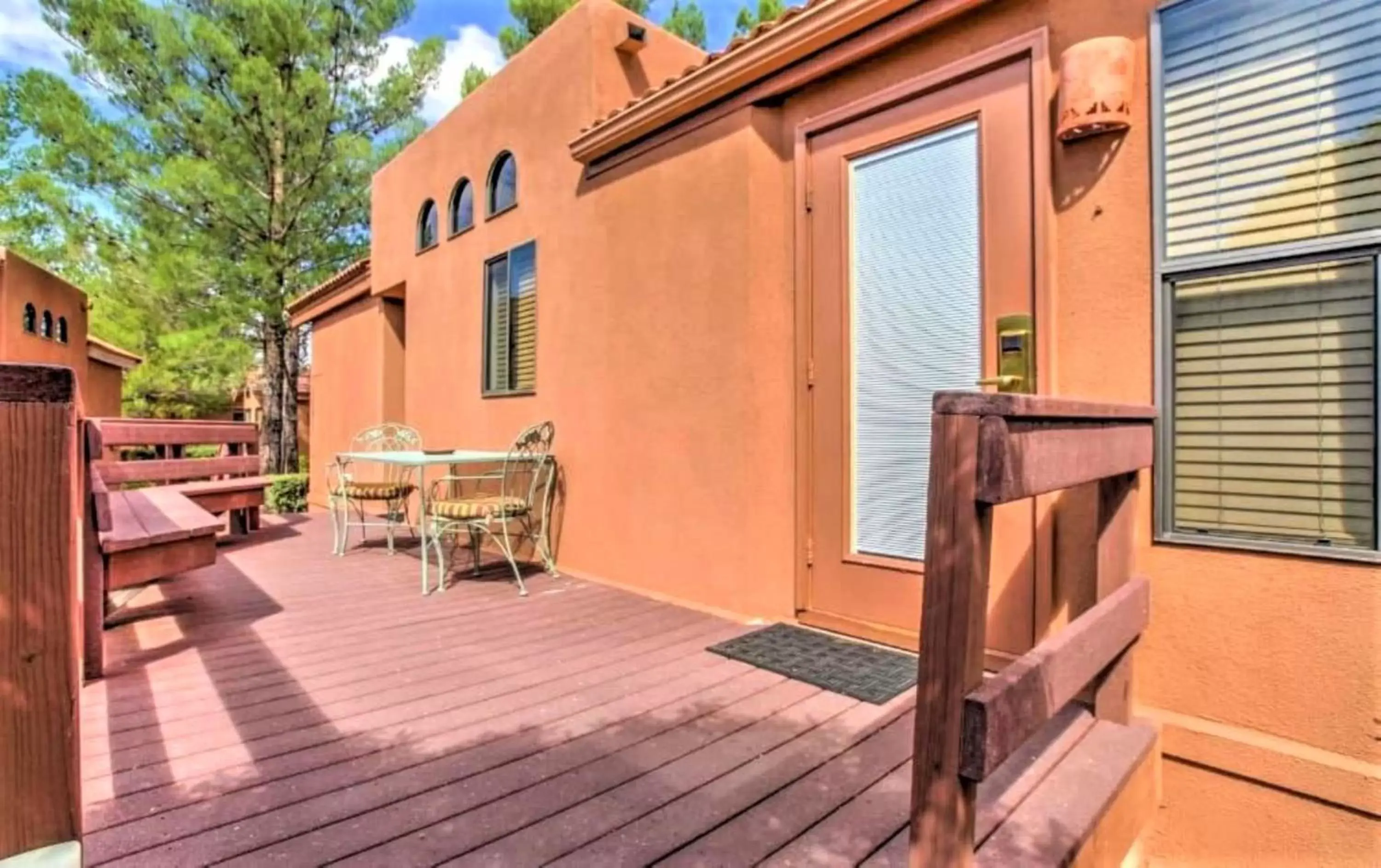 Patio in Sedona Pines Resort