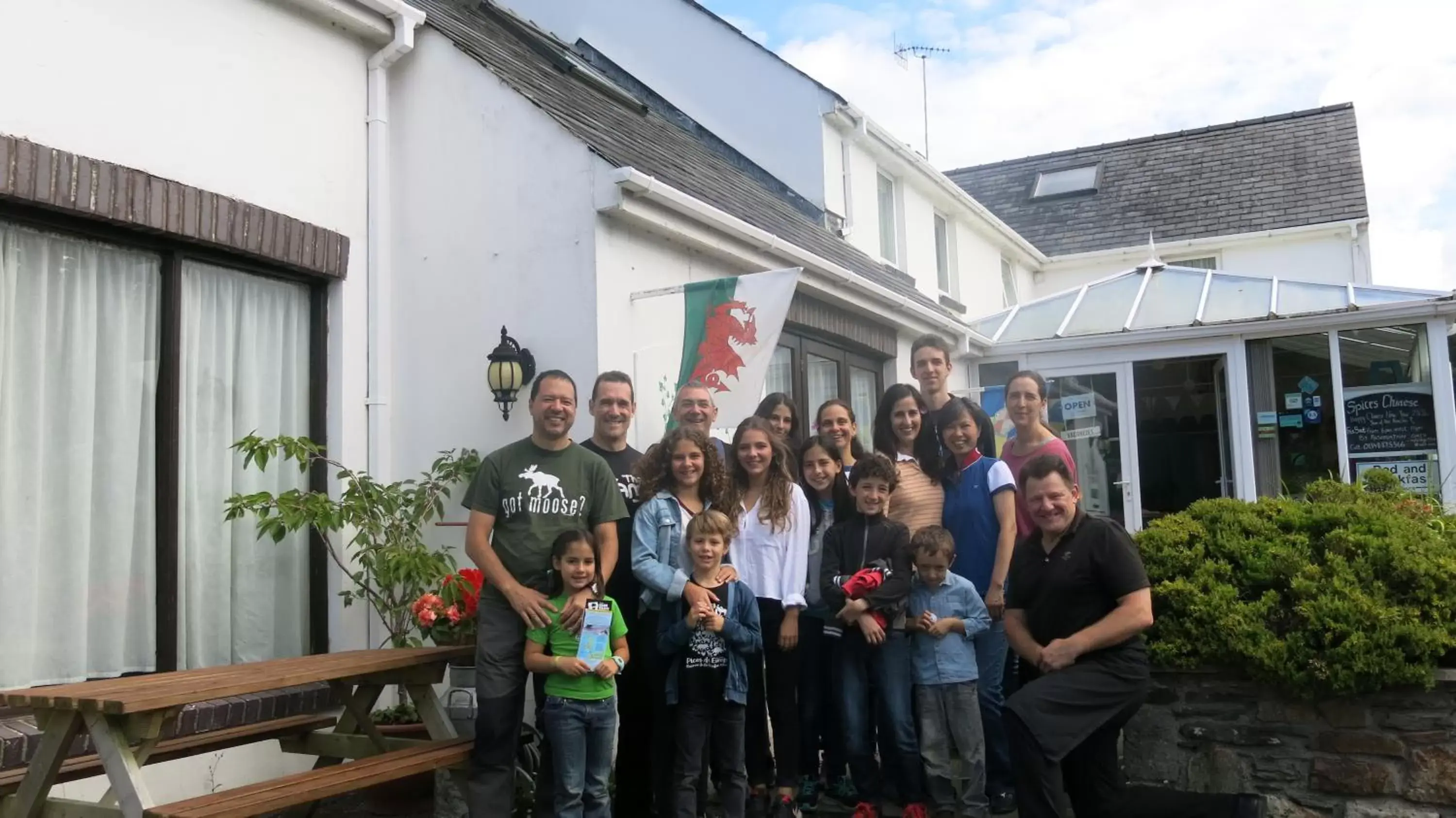 Family in Ivybridge Guesthouse