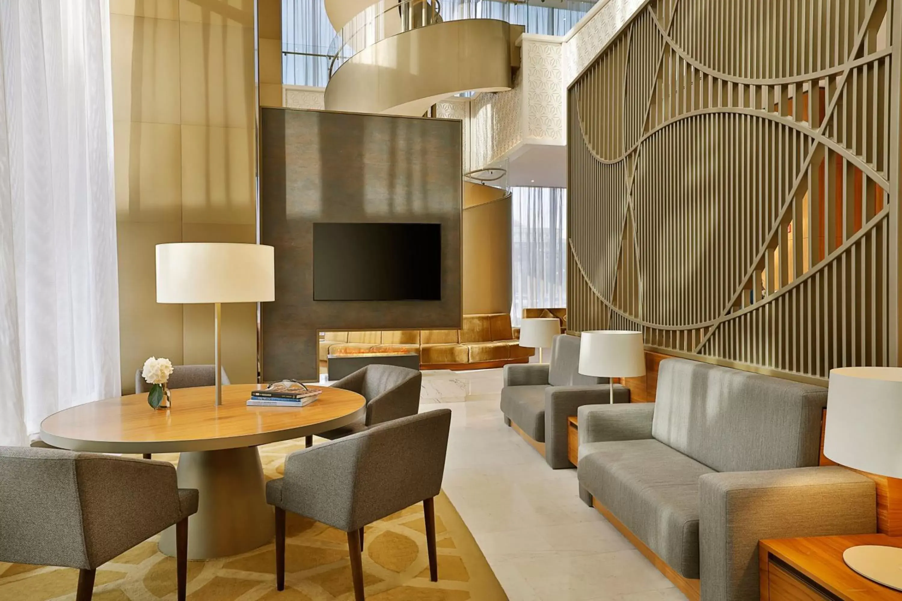 Lobby or reception, Seating Area in Sheraton Astana Hotel