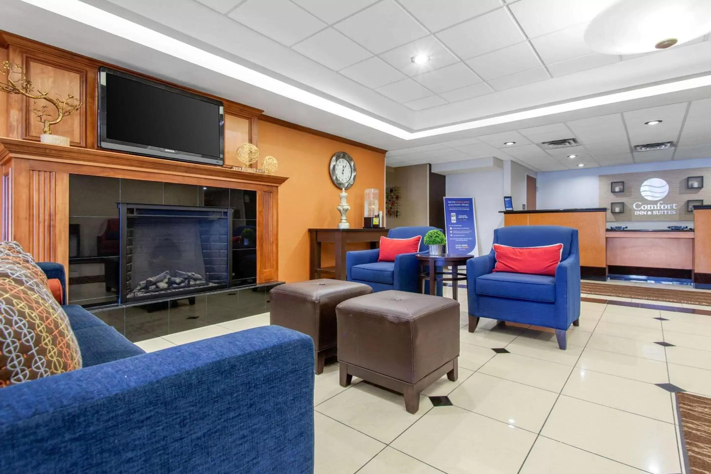 Lobby or reception, Seating Area in Comfort Inn & Suites Norman near University