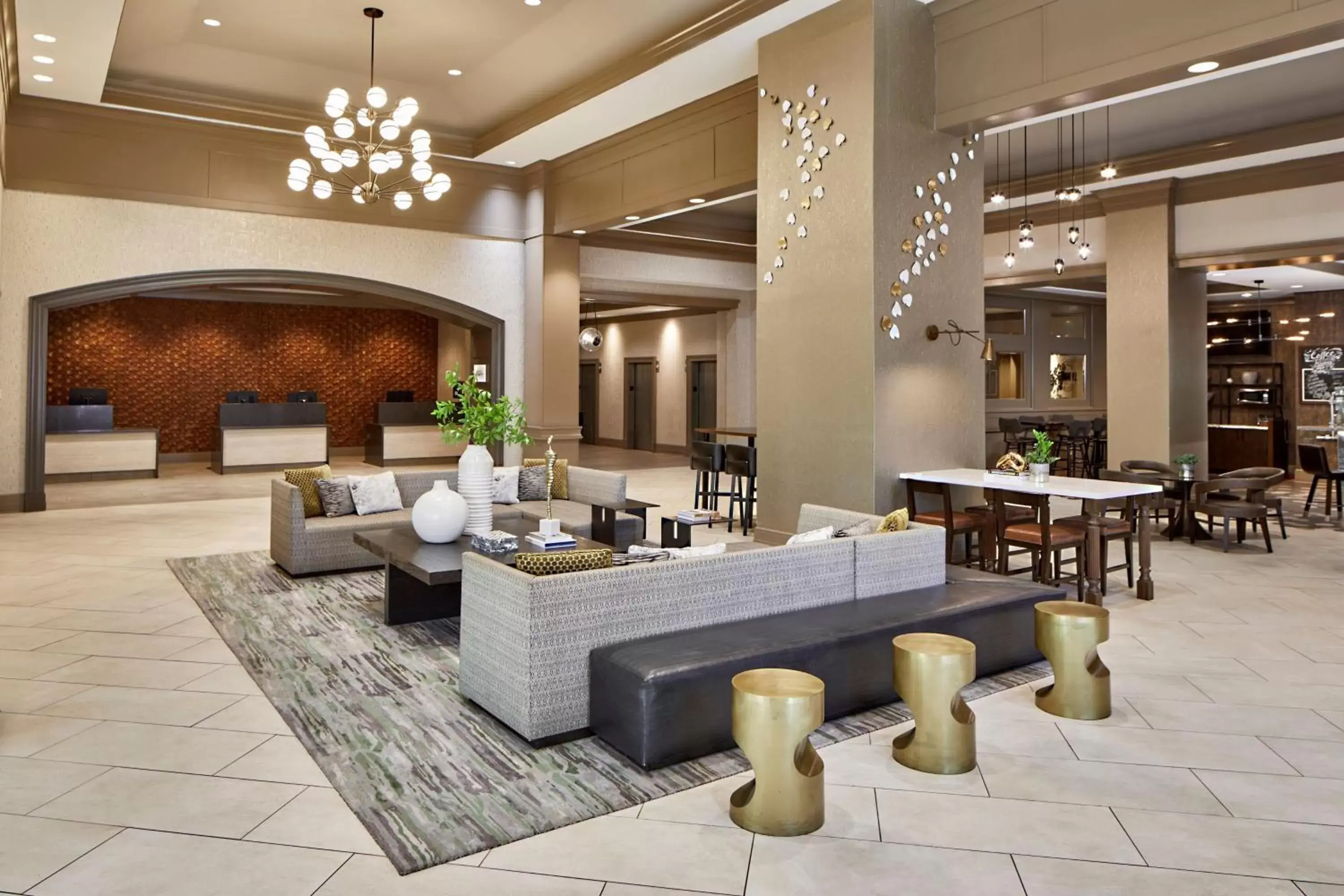 Lobby or reception in Atlanta Marriott Alpharetta
