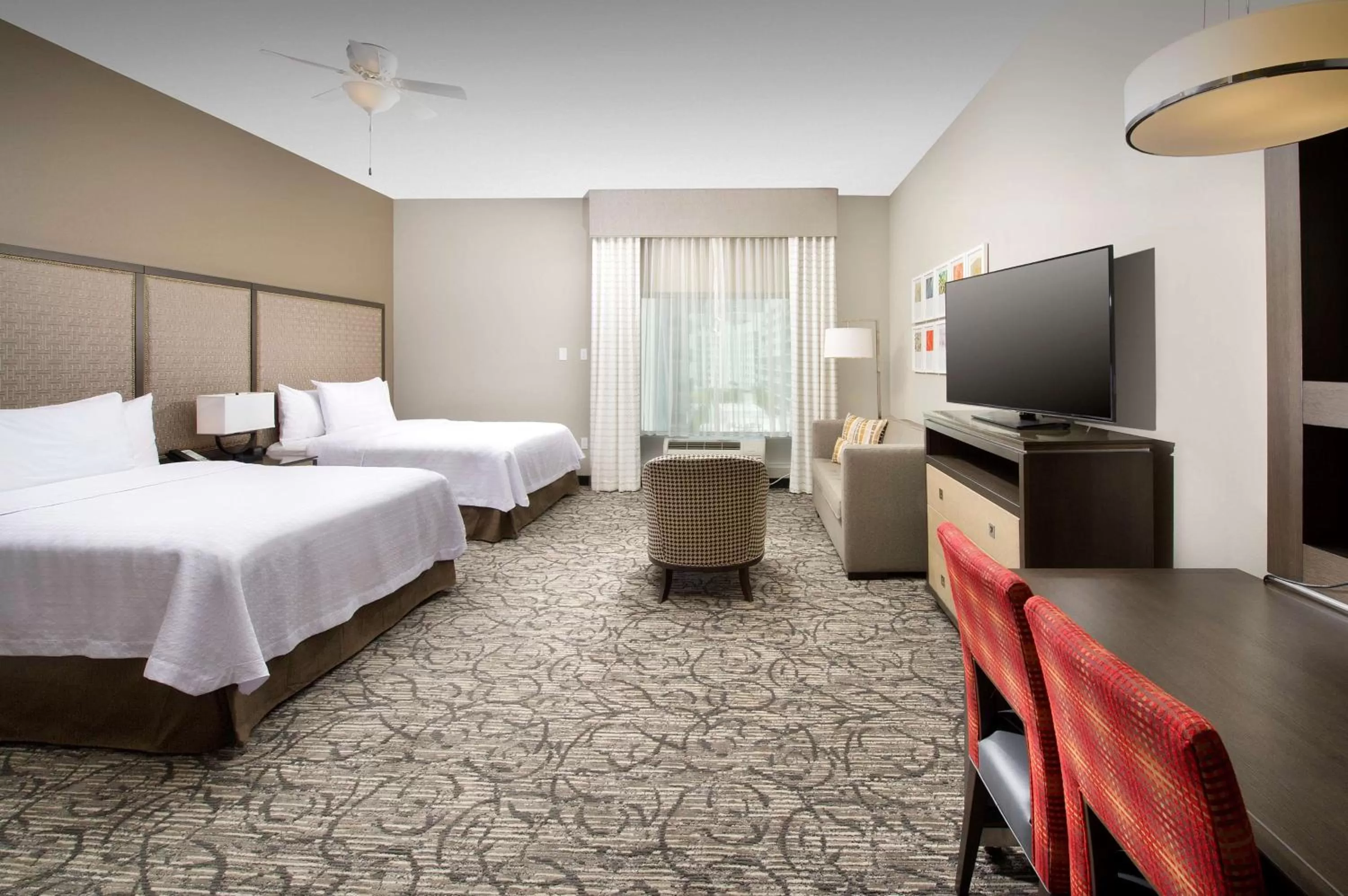 Bedroom, Bed in Homewood Suites by Hilton Miami Downtown/Brickell