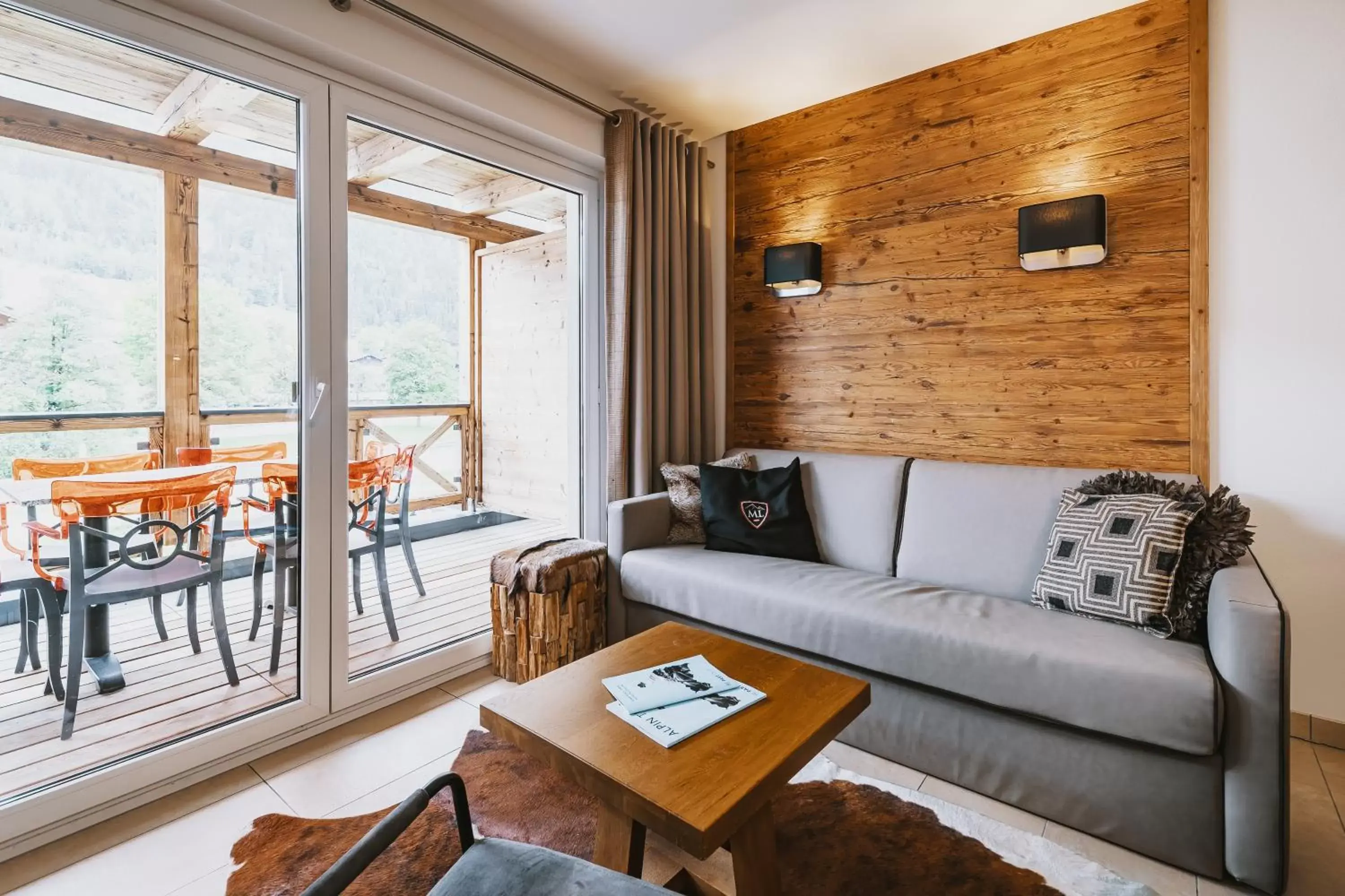 Balcony/Terrace, Seating Area in AvenidA Mountain Lodges Kaprun