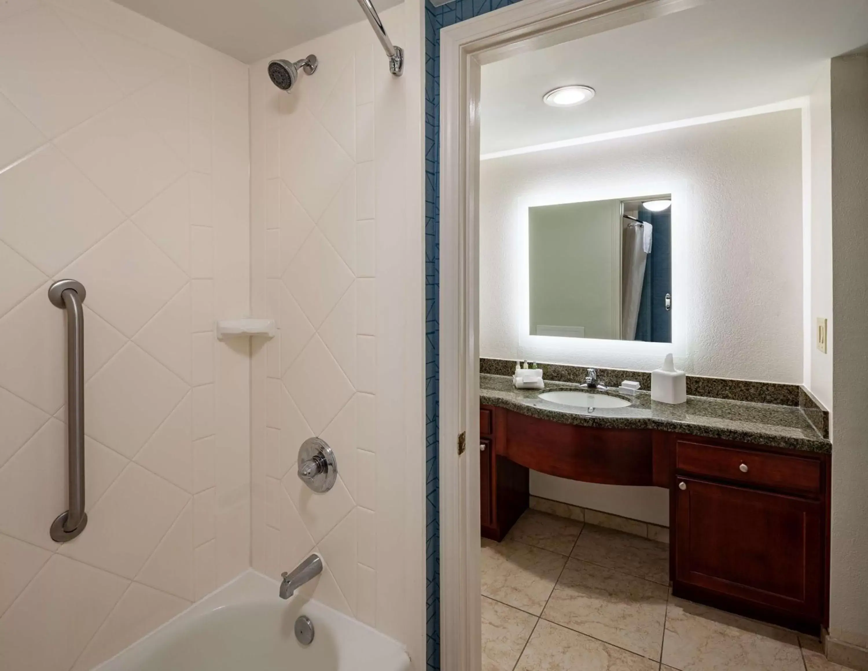 Bathroom in Homewood Suites by Hilton Gainesville