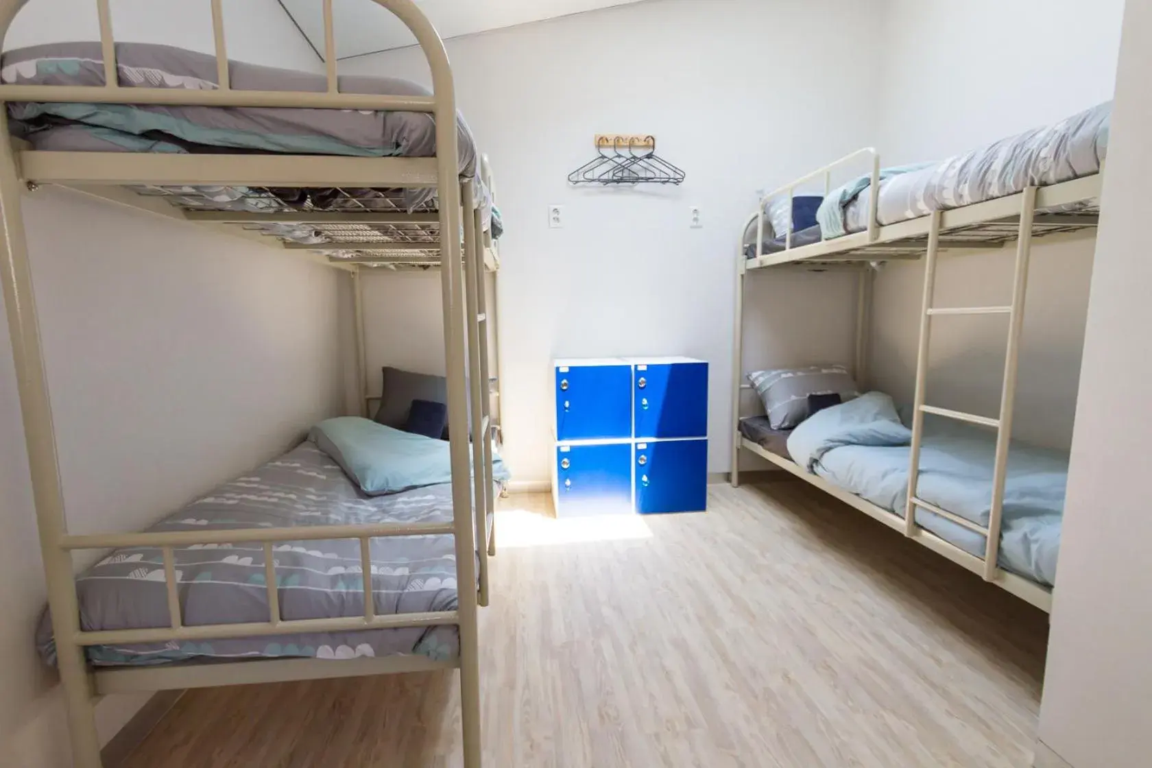 Bedroom, Bunk Bed in Inside Busan Hostel