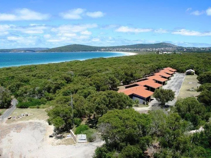 Bird's eye view in Emu Beach Chalets