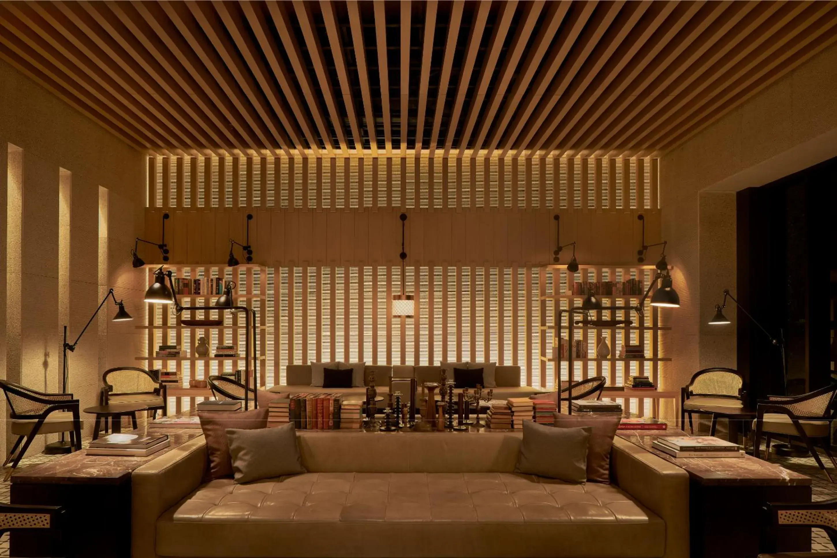 Library, Seating Area in The RuMa Hotel and Residences