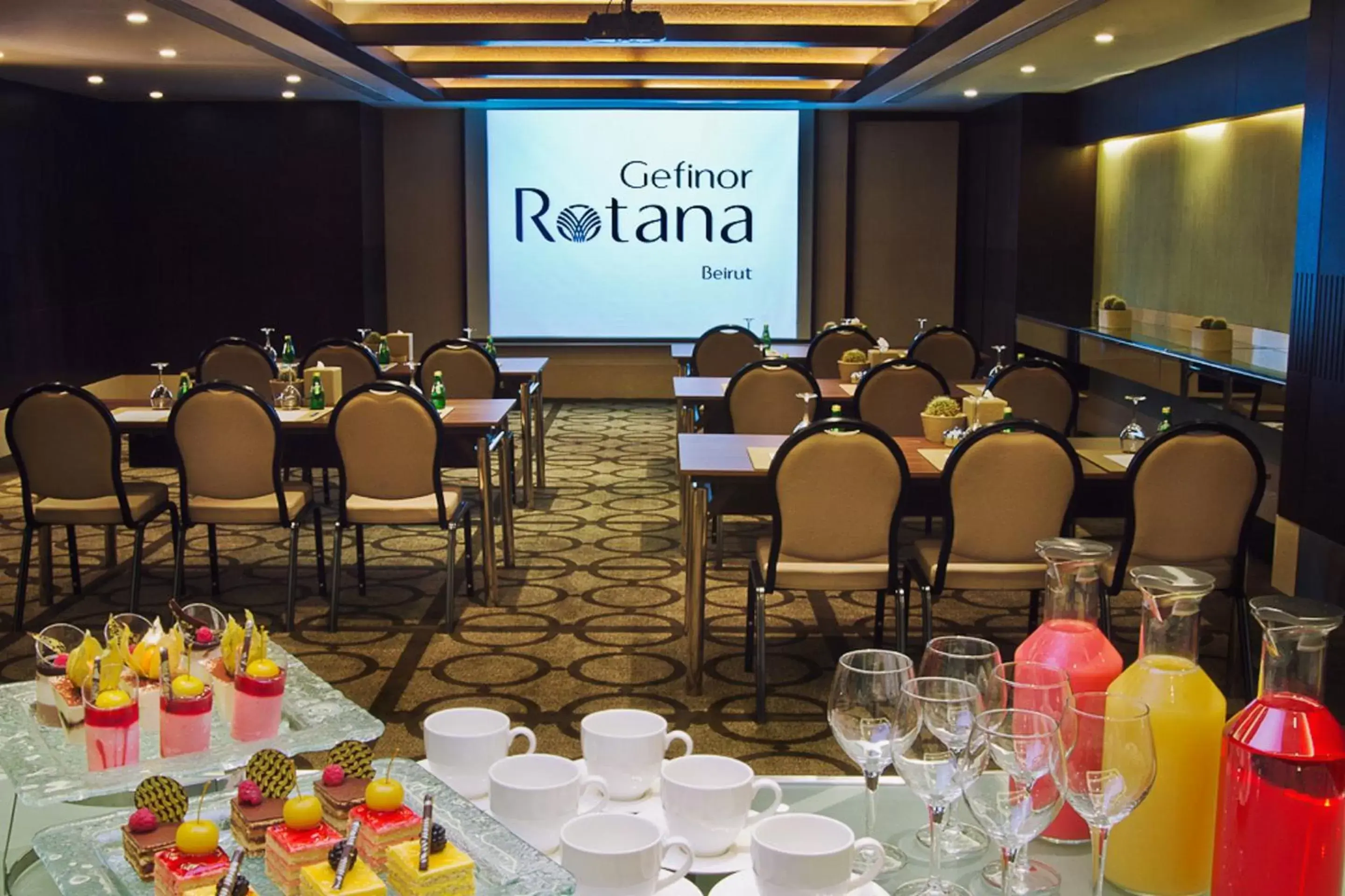 Meeting/conference room in Gefinor Rotana – Beirut