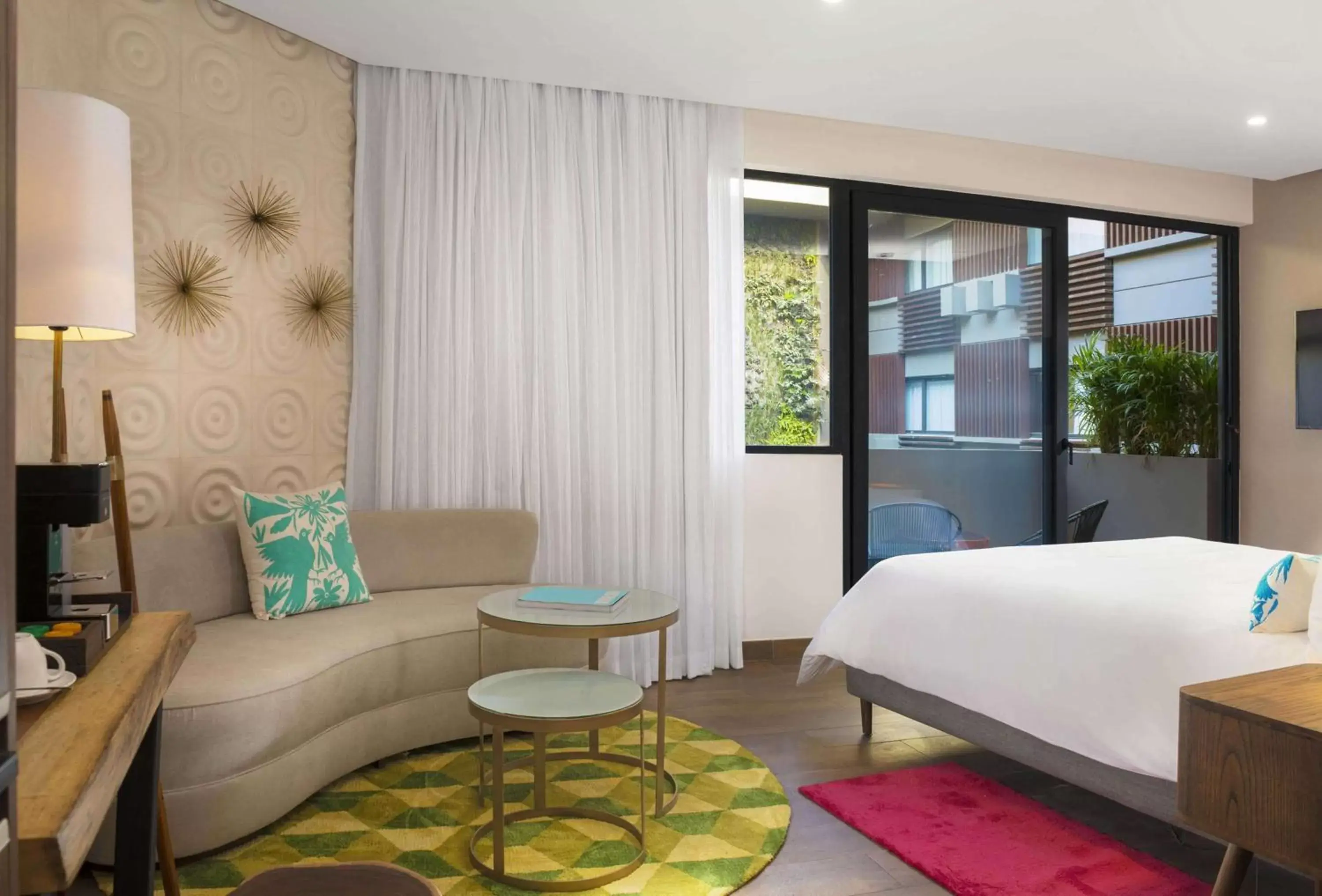 Bed in The Fives Downtown Hotel & Residences, Curio Collection by Hilton