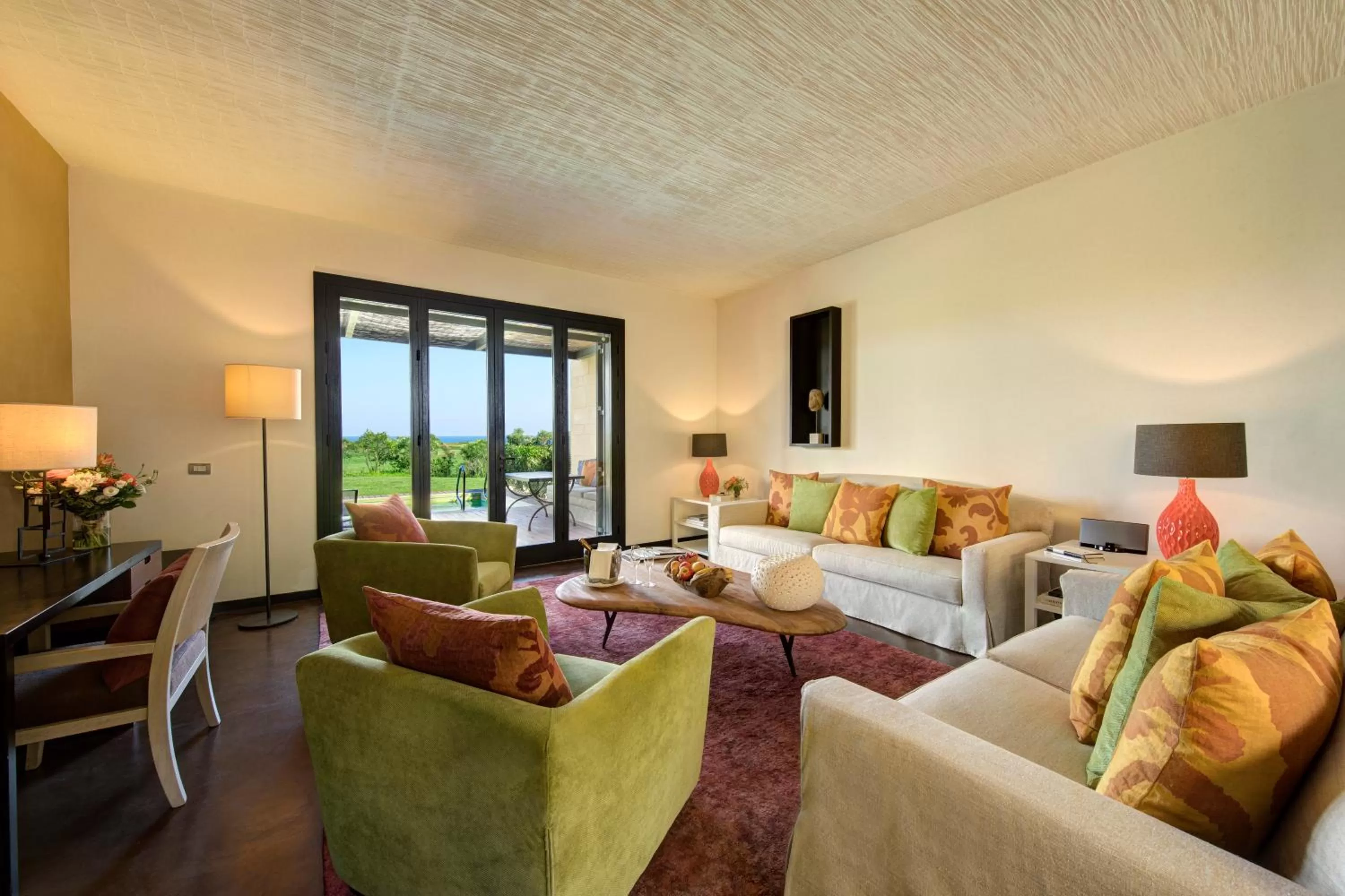 Living room, Bed in Verdura Resort