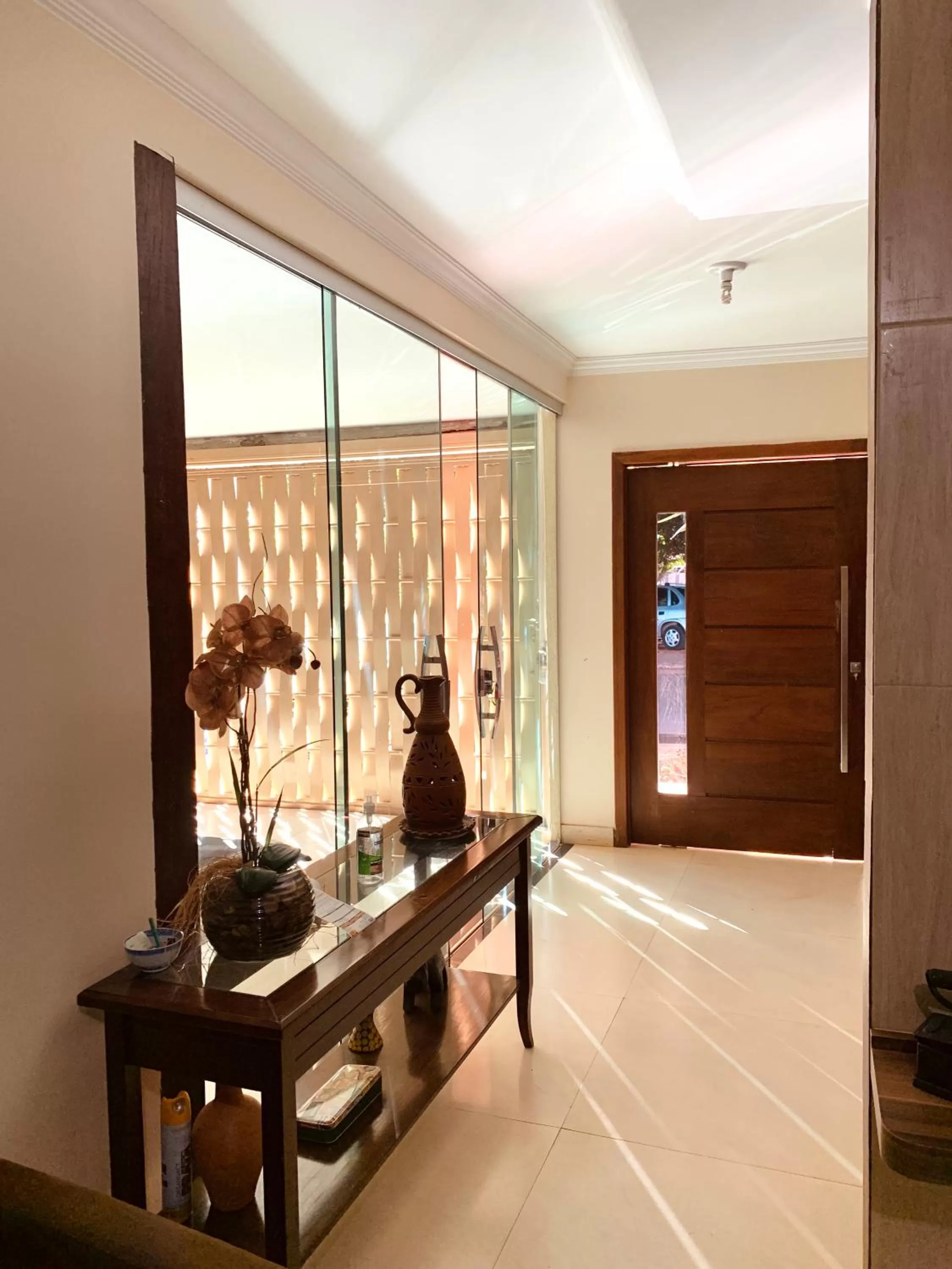 Living room in Pousada Jardim Brasília