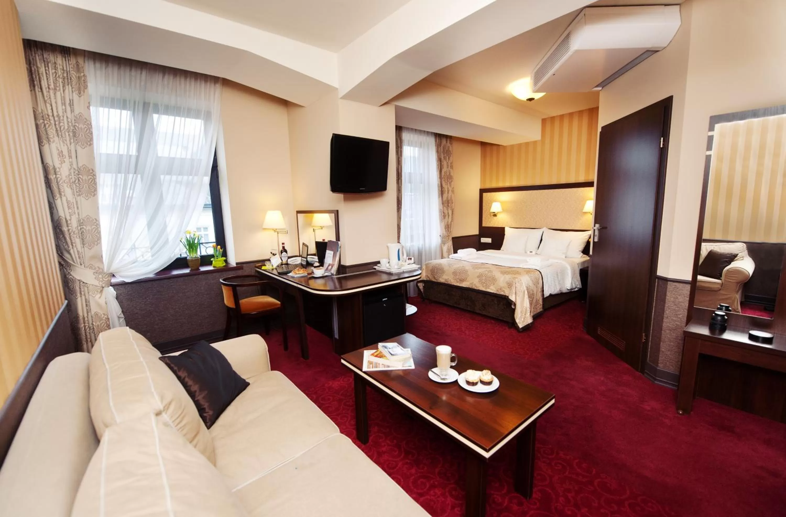 Photo of the whole room, Bed in Hotel Wielopole