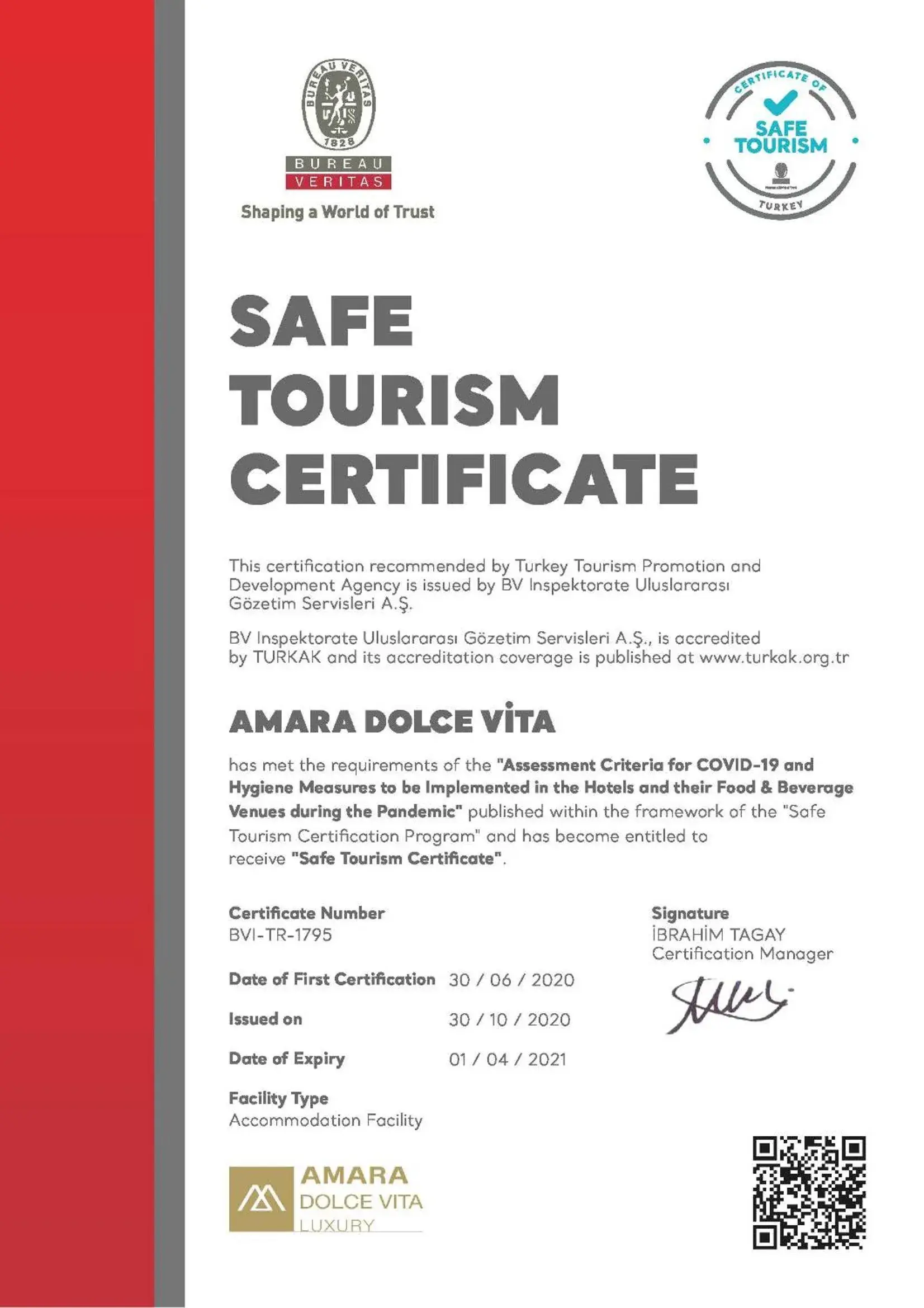 Logo/Certificate/Sign in Nirvana Dolce Vita