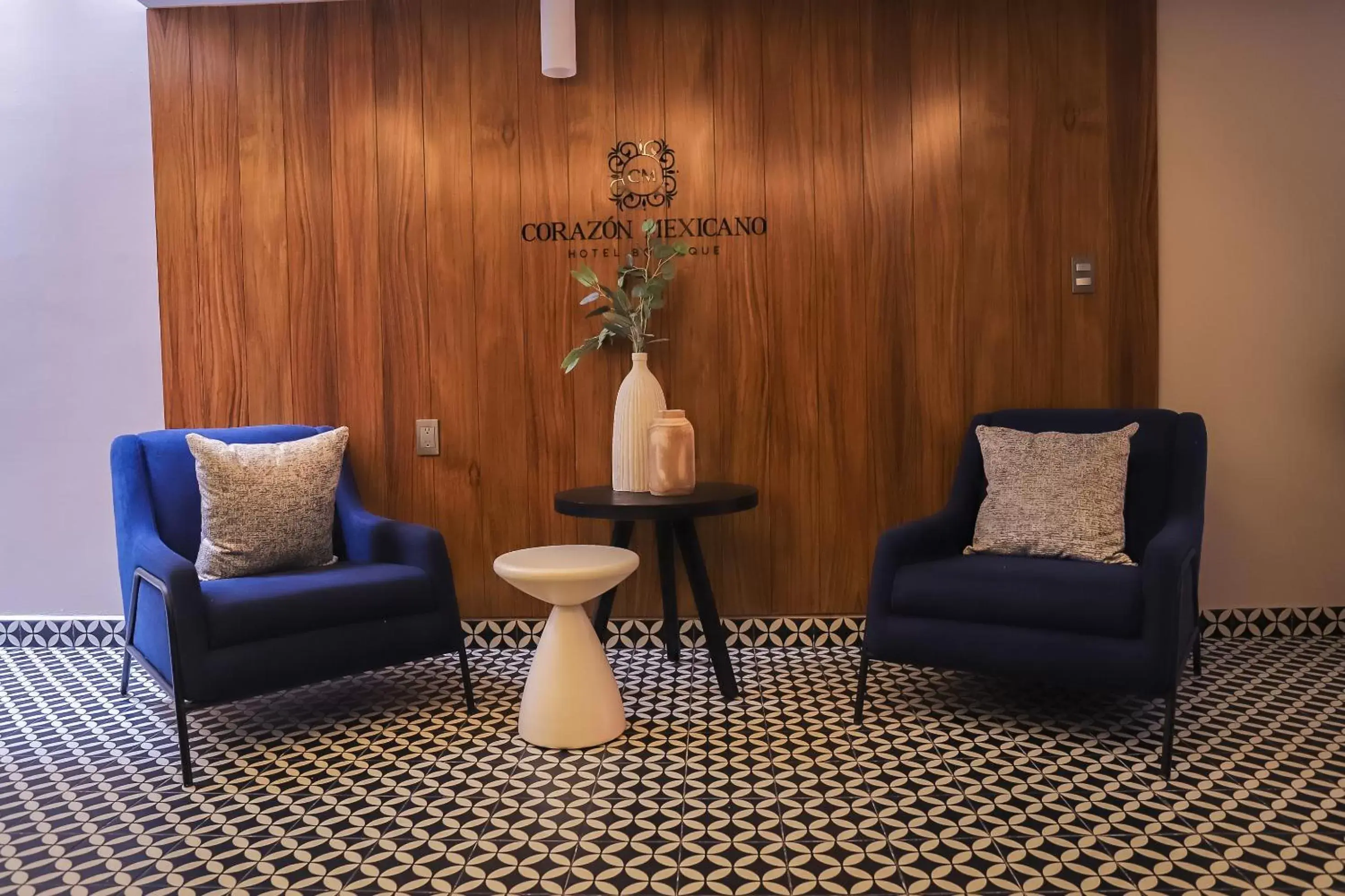 Seating Area in Hotel Boutique Corazón Mexicano