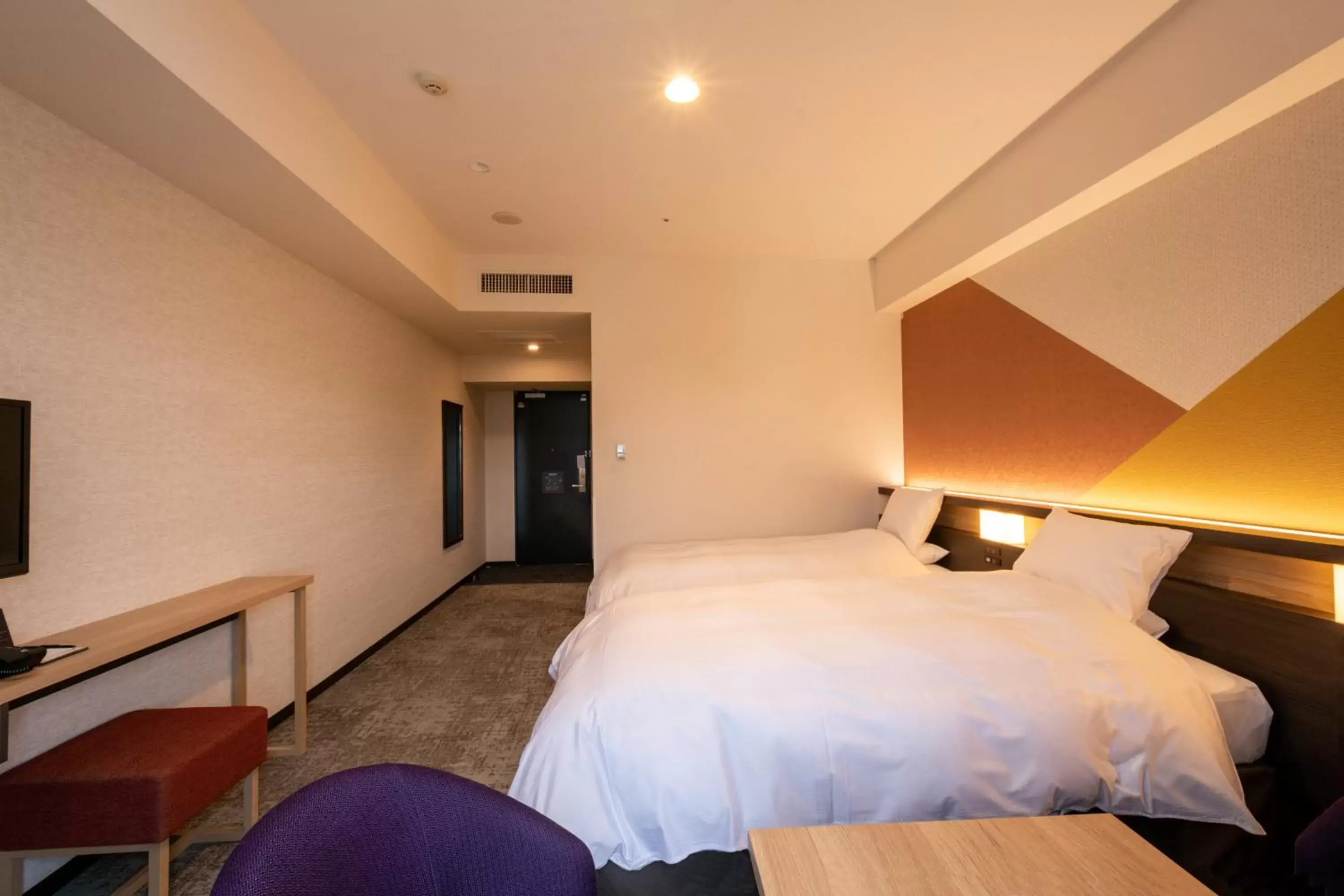 Bed in Hotel Kanazawa