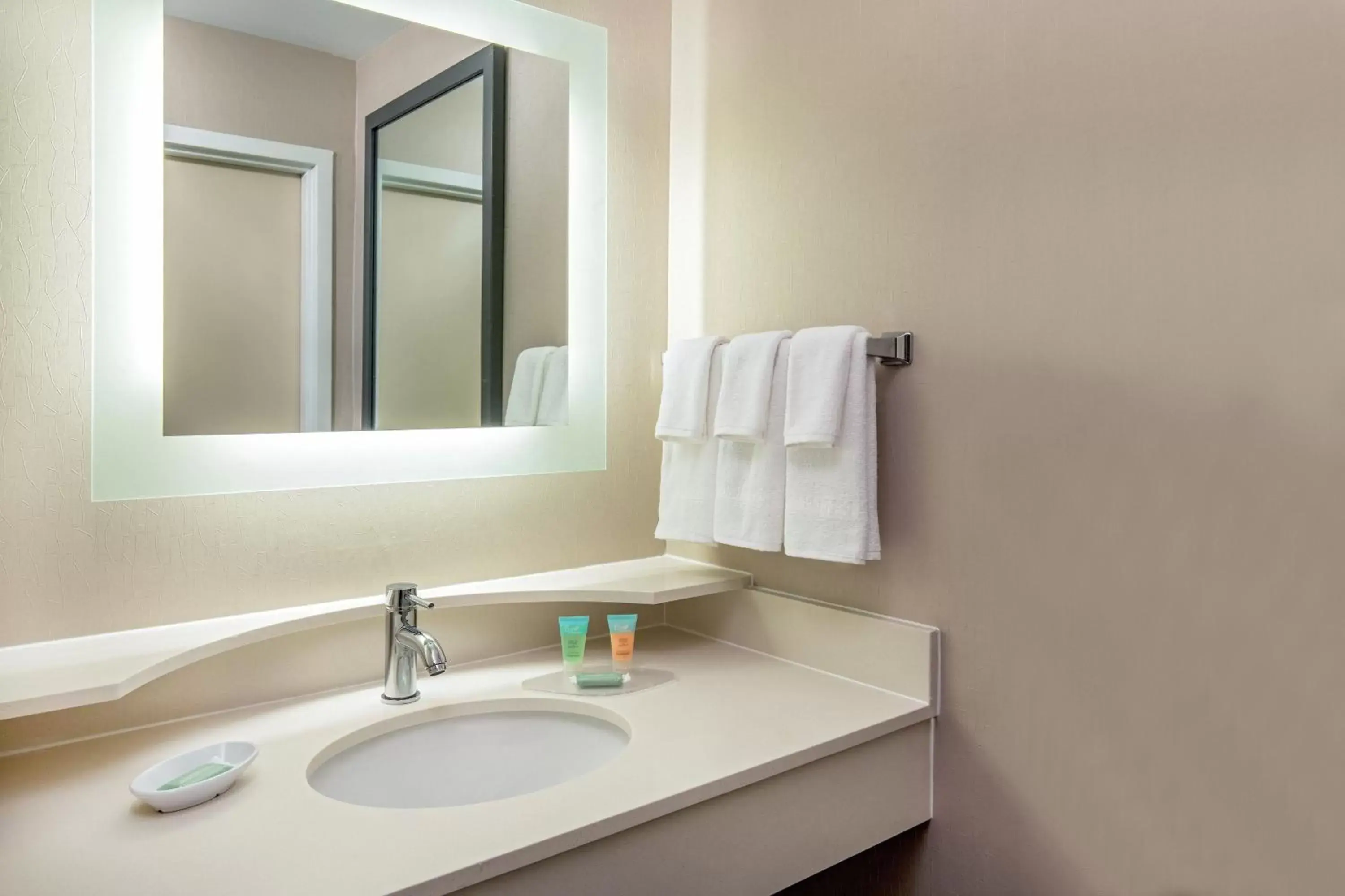 Photo of the whole room, Bathroom in SpringHill Suites by Marriott Norfolk Virginia Beach