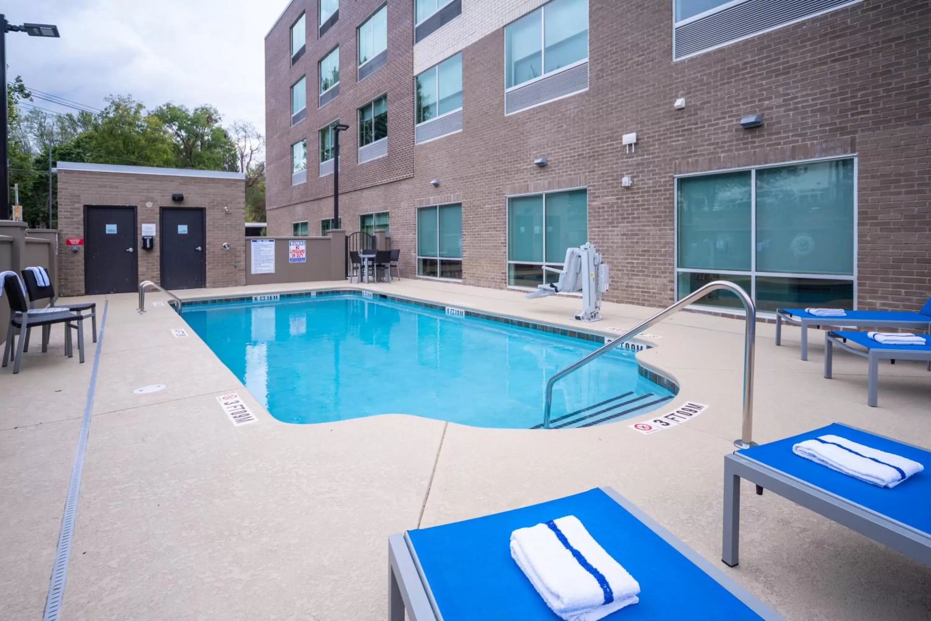 Swimming Pool in Holiday Inn Express - Brevard, an IHG Hotel