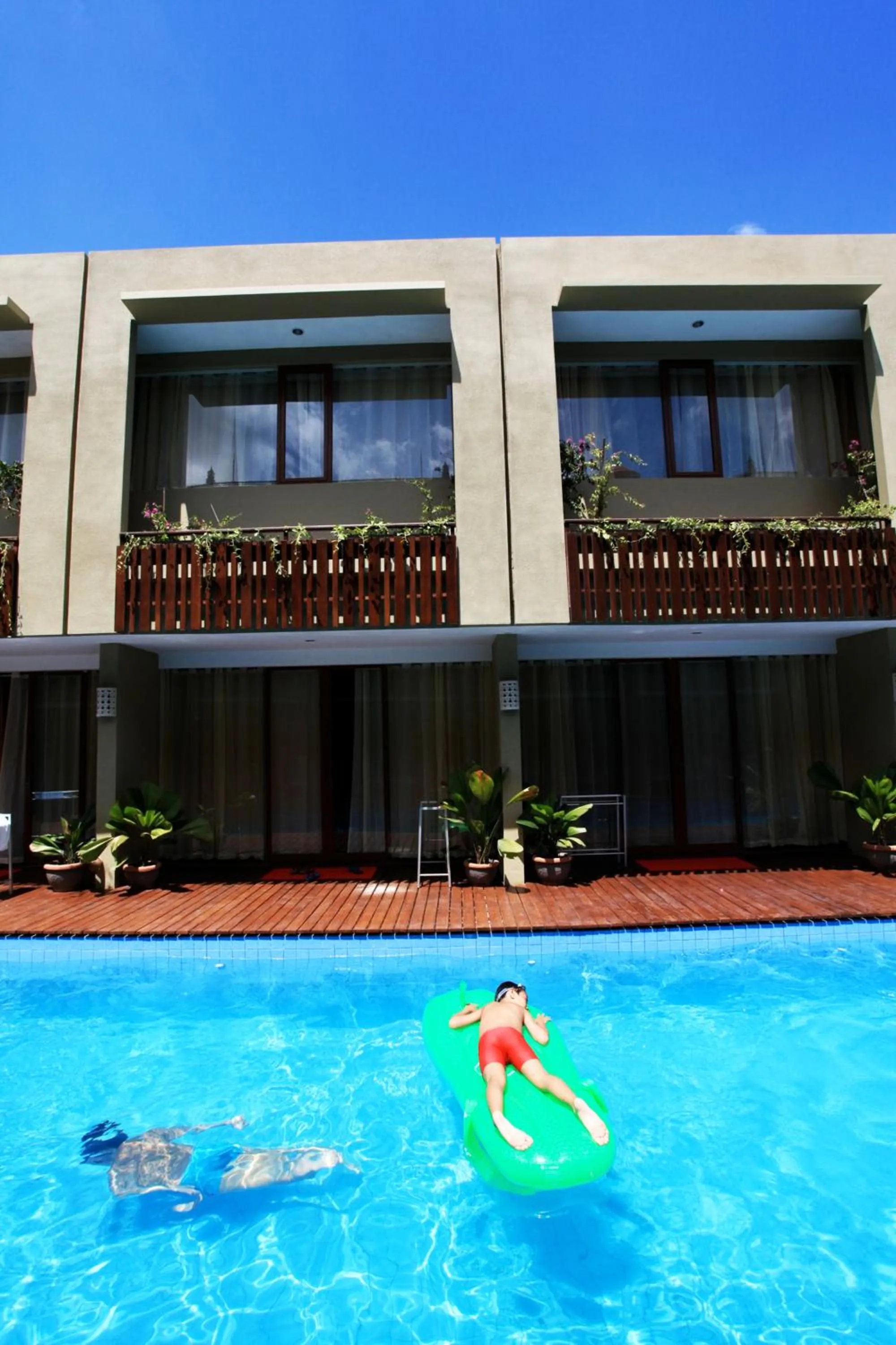 Swimming pool in Devata Suites and Residence