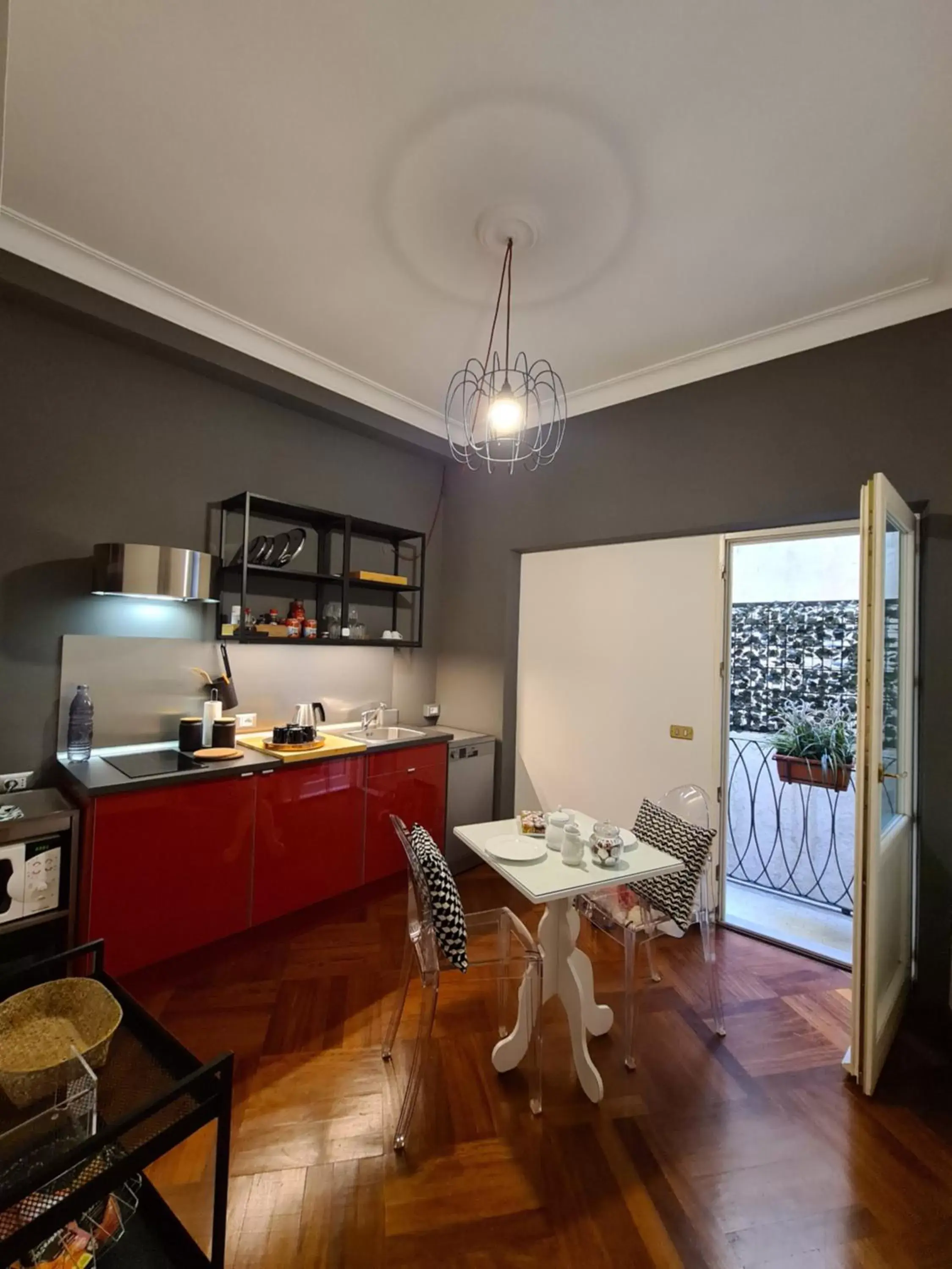 Kitchen or kitchenette, Dining Area in All'Orologio
