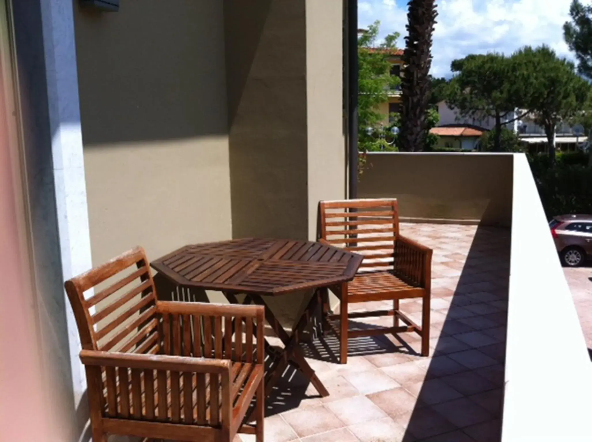 Balcony/Terrace in Hotel Villa Undulna - Terme della Versilia