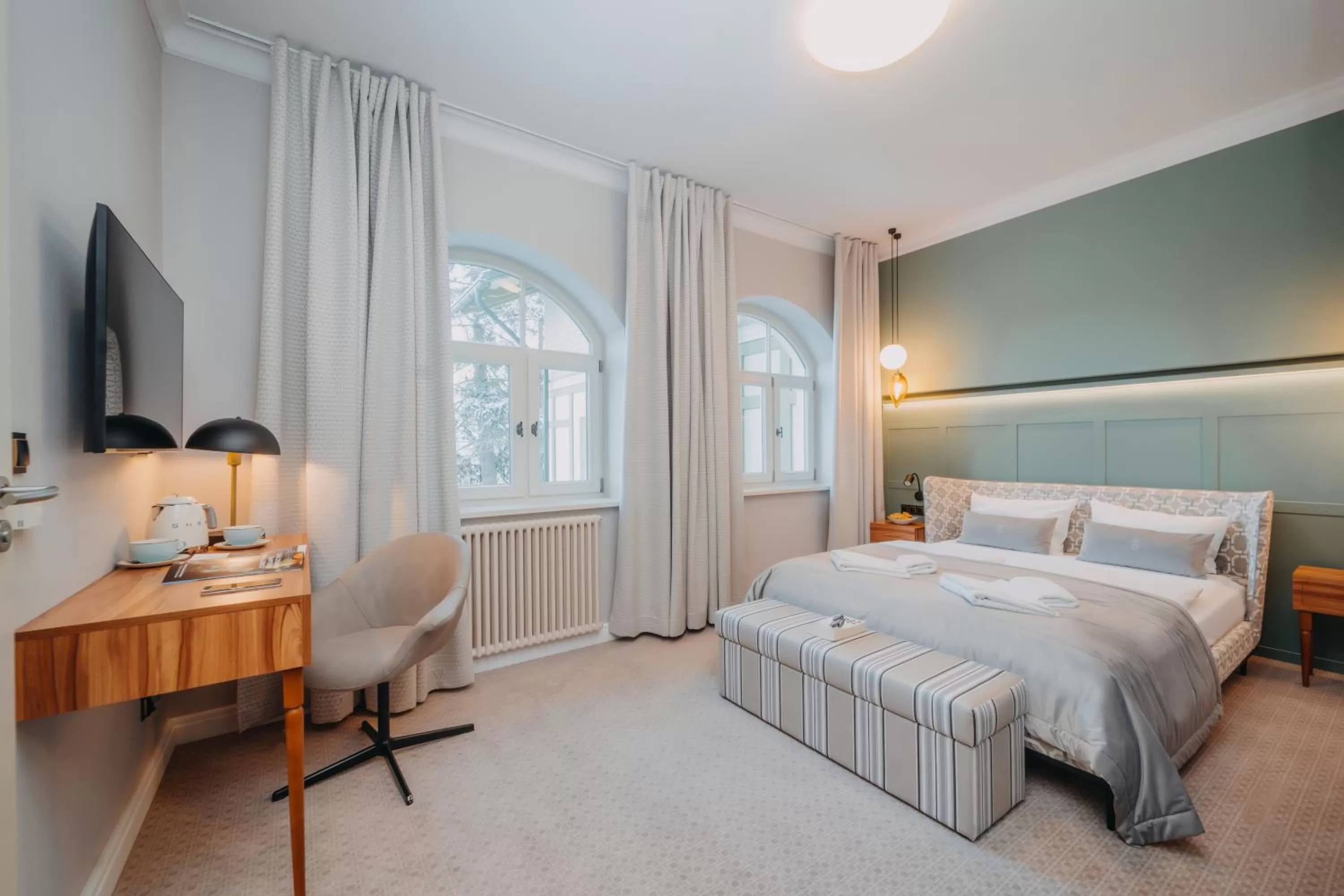 Bed in Bossa Nova Silence & Boutique Hotel