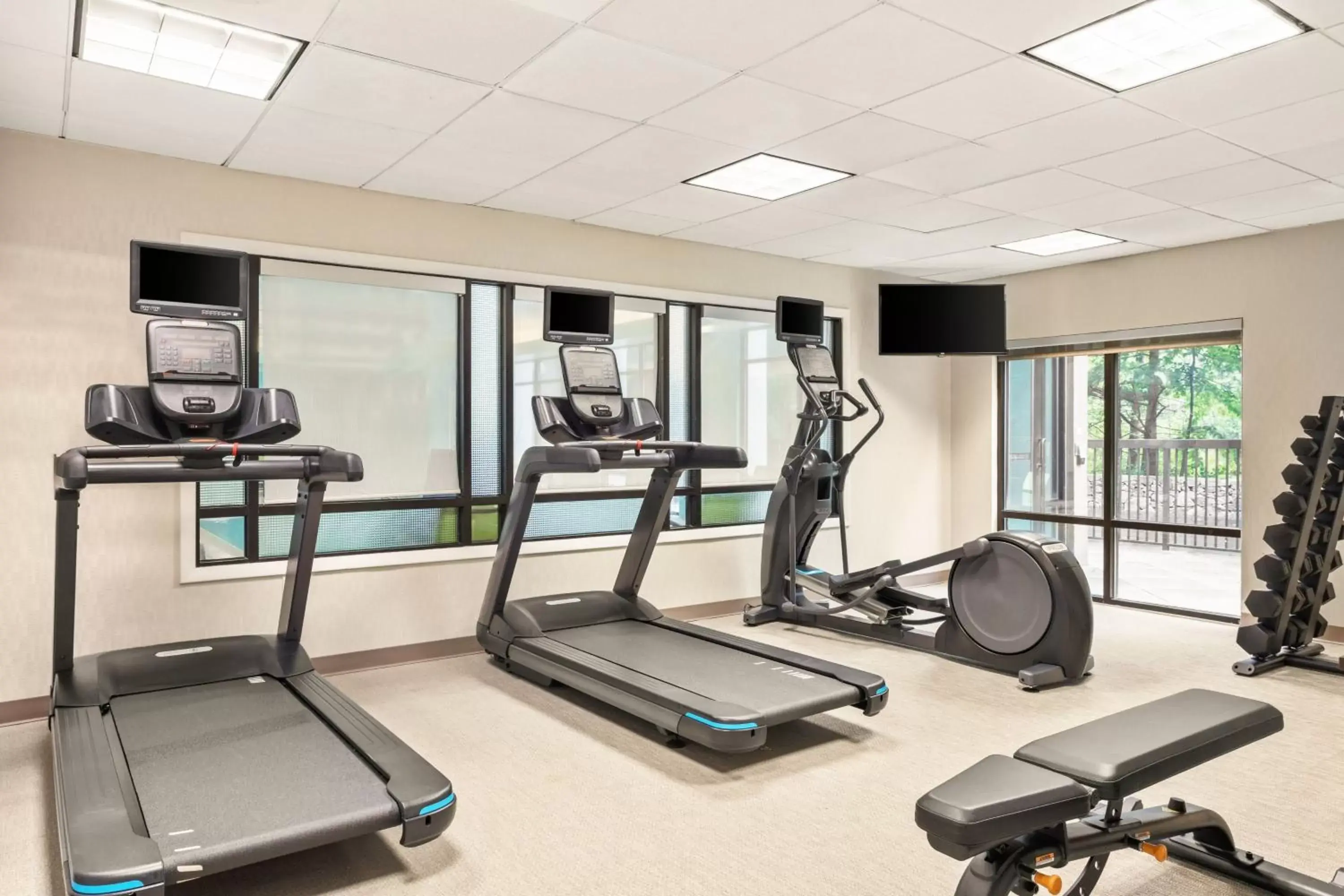 Fitness centre/facilities, Fitness Center/Facilities in SpringHill Suites Boston Andover