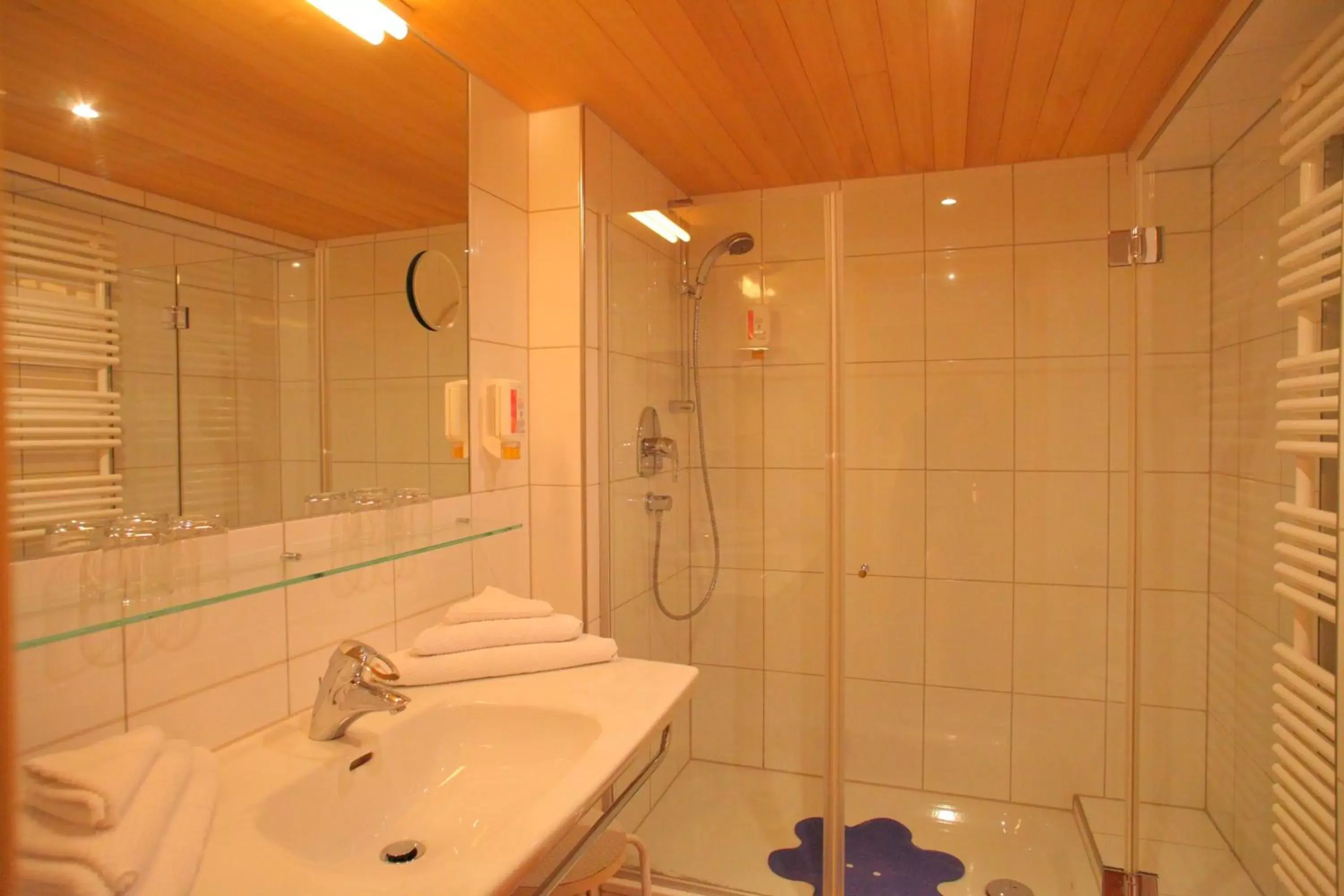Shower, Bathroom in Sonne Bezau - Familotel Bregenzerwald