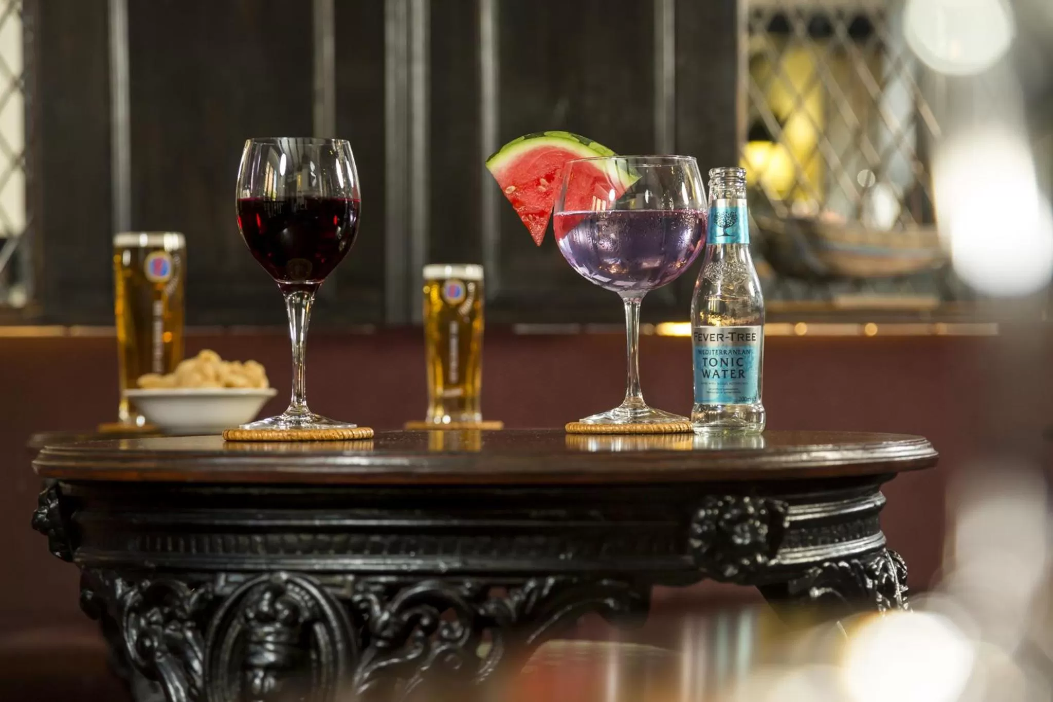 Alcoholic drinks in Bagdale Hall